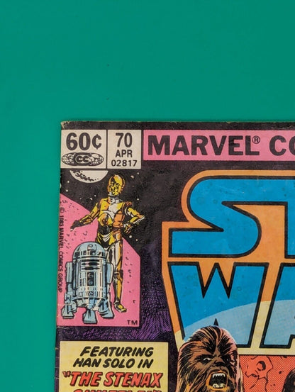 Star Wars #70: The Stenax Shuffle - VF Marvel Comics We Combine Shipping Collectibles:Comic Books & Memorabilia:Comics:Comics & Graphic Novels JJJambers Jamboree   