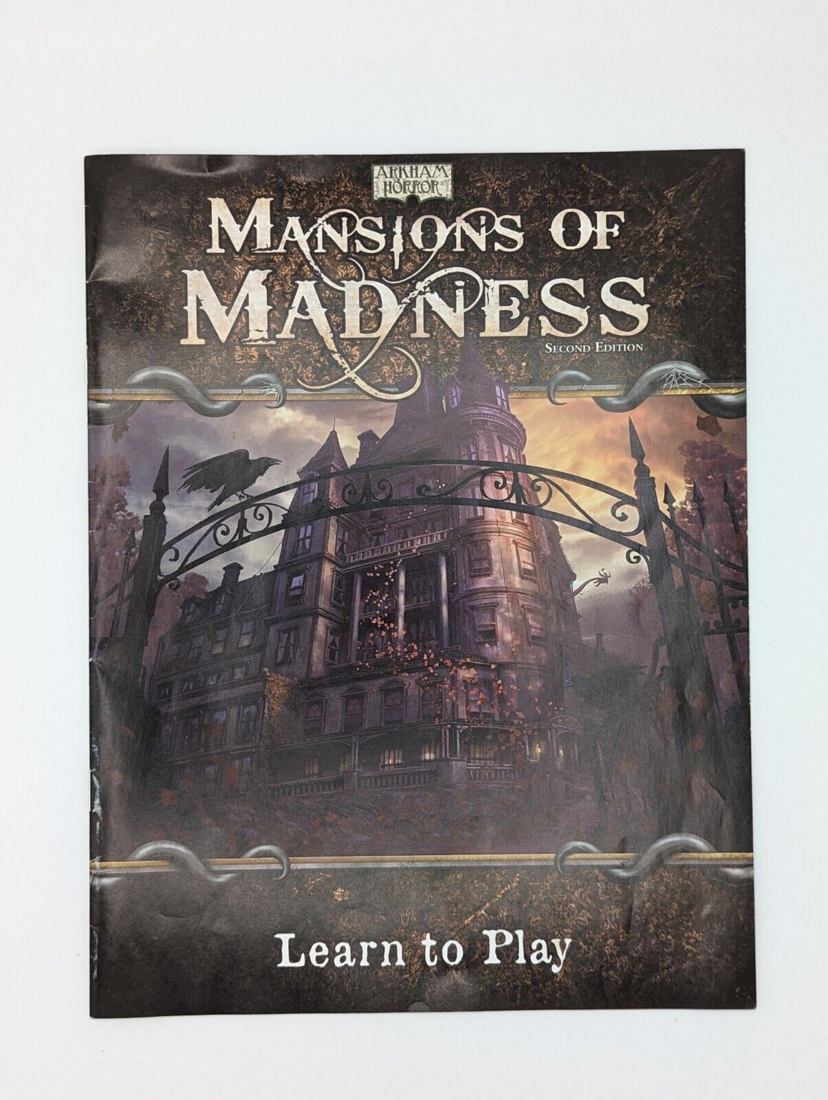 Game Parts: Mansions of Madness 2nd Edition Board Game - Learn To Play Guide Toys & Hobbies:Games:Board & Traditional Games:Contemporary Manufacture Fantasy Flight Games   