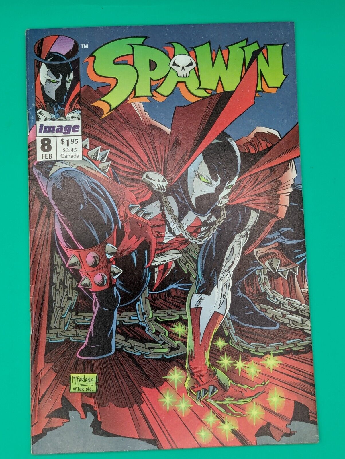 Spawn #8 McFarlane KEY ISSUE 1st Vindicator (1993 IMAGE) VF/NM We Combine Ship! Collectibles:Comic Books & Memorabilia:Comics:Comics & Graphic Novels JJJambers Jamboree   