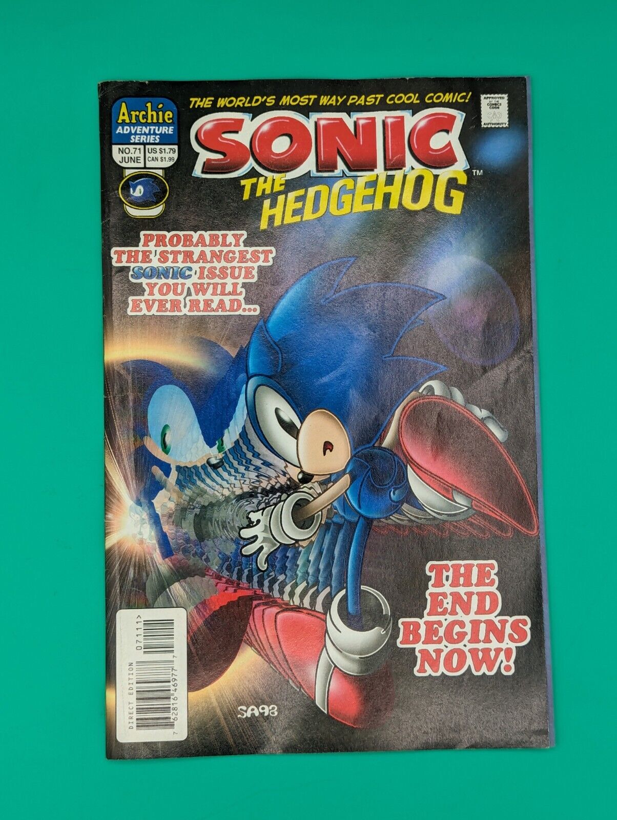 Sonic The Hedgehog #71 (1999) - Archie Comics - VF/NM Collectibles:Comic Books & Memorabilia:Comics:Comics & Graphic Novels JJJambers Jamboree   