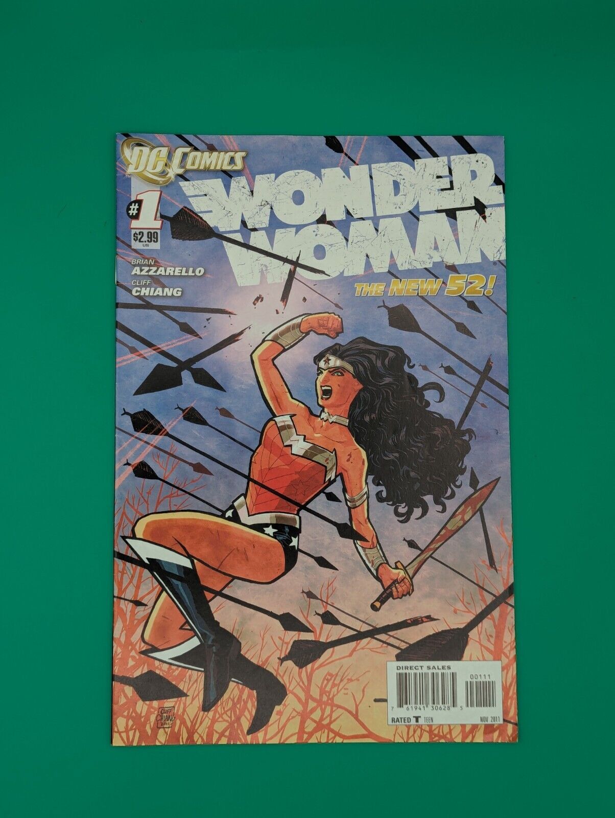 Wonder Woman #1 DC Comics (2011) NM- 4th Series New 52 1st Print Comic Book Collectibles:Comic Books & Memorabilia:Comics:Comics & Graphic Novels JJJambers Jamboree   