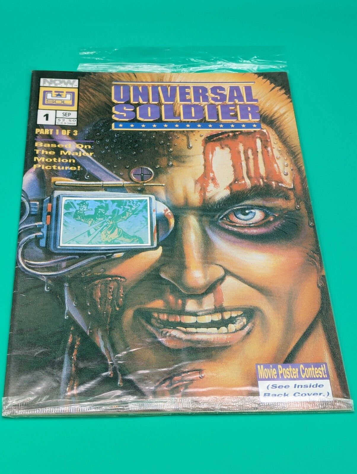 Universal Soldier #1 Now Comics 1992 Sealed Hologram Cover NM Collectibles:Comic Books & Memorabilia:Comics:Comics & Graphic Novels JJJambers Jamboree   