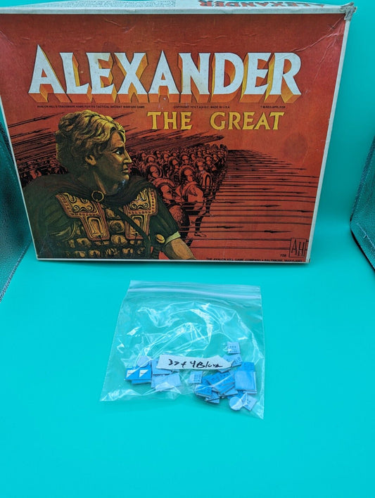 Alexander The Great Board Game Parts: Red Tokens (58) and Blanks (9) Toys & Hobbies:Games:Game Pieces, Parts Avalon Hill   