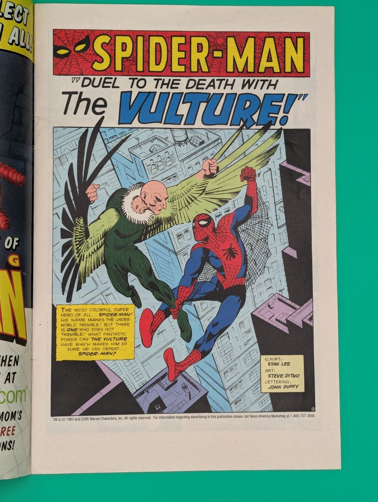 Spider-man, Amazing - 2006 Reprint Issue #2 (1963) - Marvel Collectibles:Comic Books & Memorabilia:Comics:Comics & Graphic Novels JJJambers Jamboree   