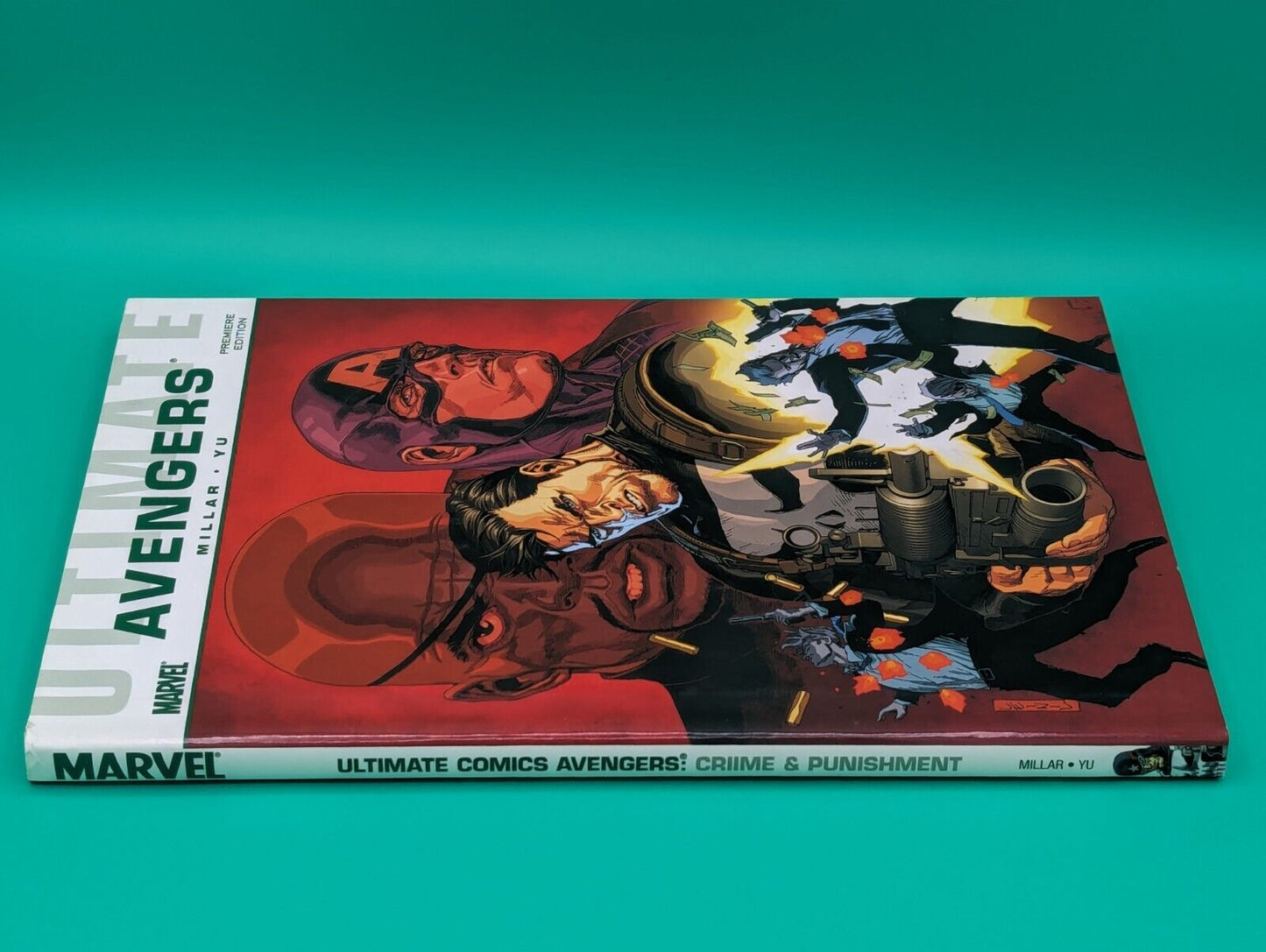 Avengers, Ultimate Vol. 2: Crime and Punishment (2010) - Marvel Hardcover Graphic Novel Collectibles:Comic Books & Memorabilia:Comics:Comics & Graphic Novels JJJambers Jamboree   