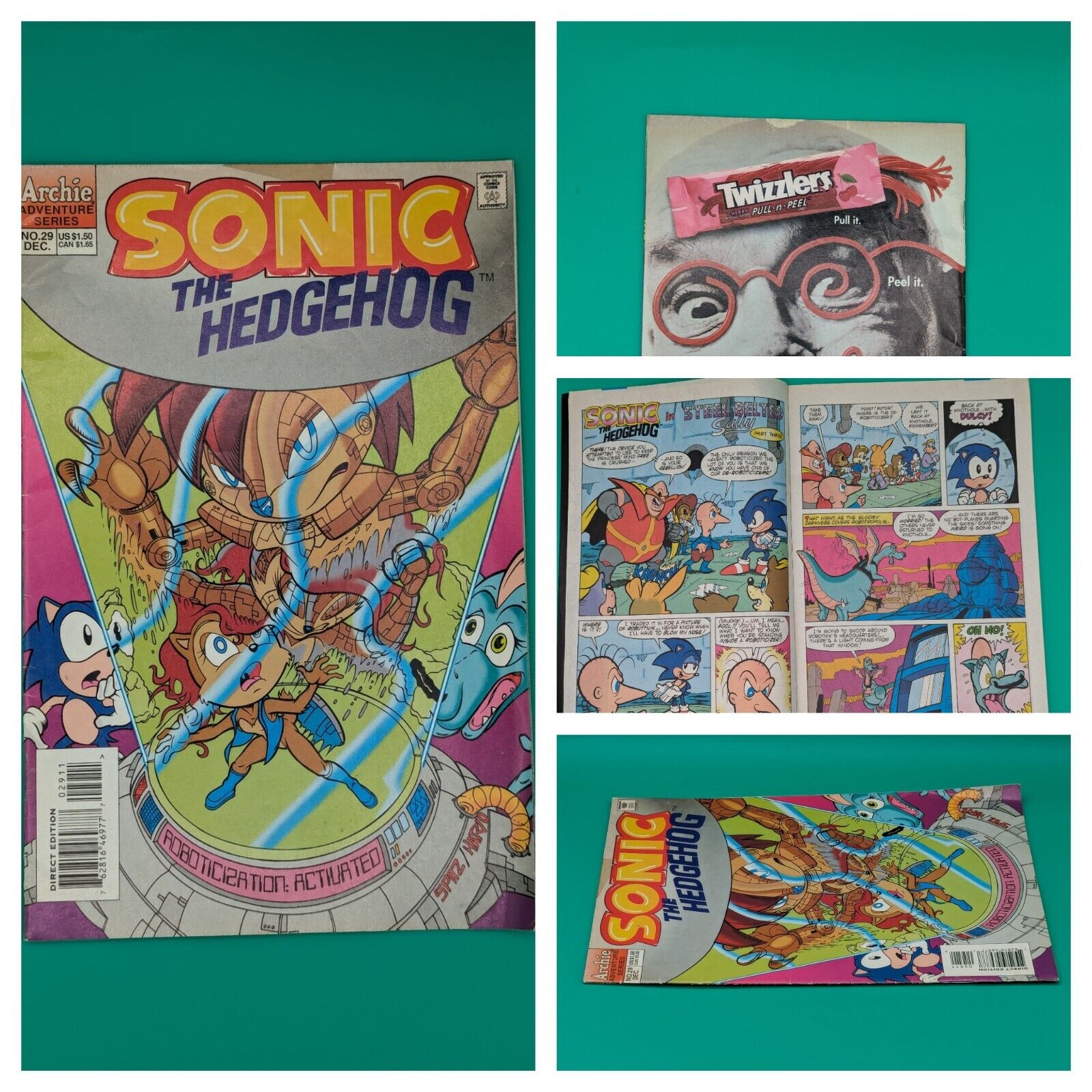 Sonic the Hedgehog #29 (1996) - Archie Comics Collectibles:Comic Books & Memorabilia:Comics:Comics & Graphic Novels JJJambers Jamboree   