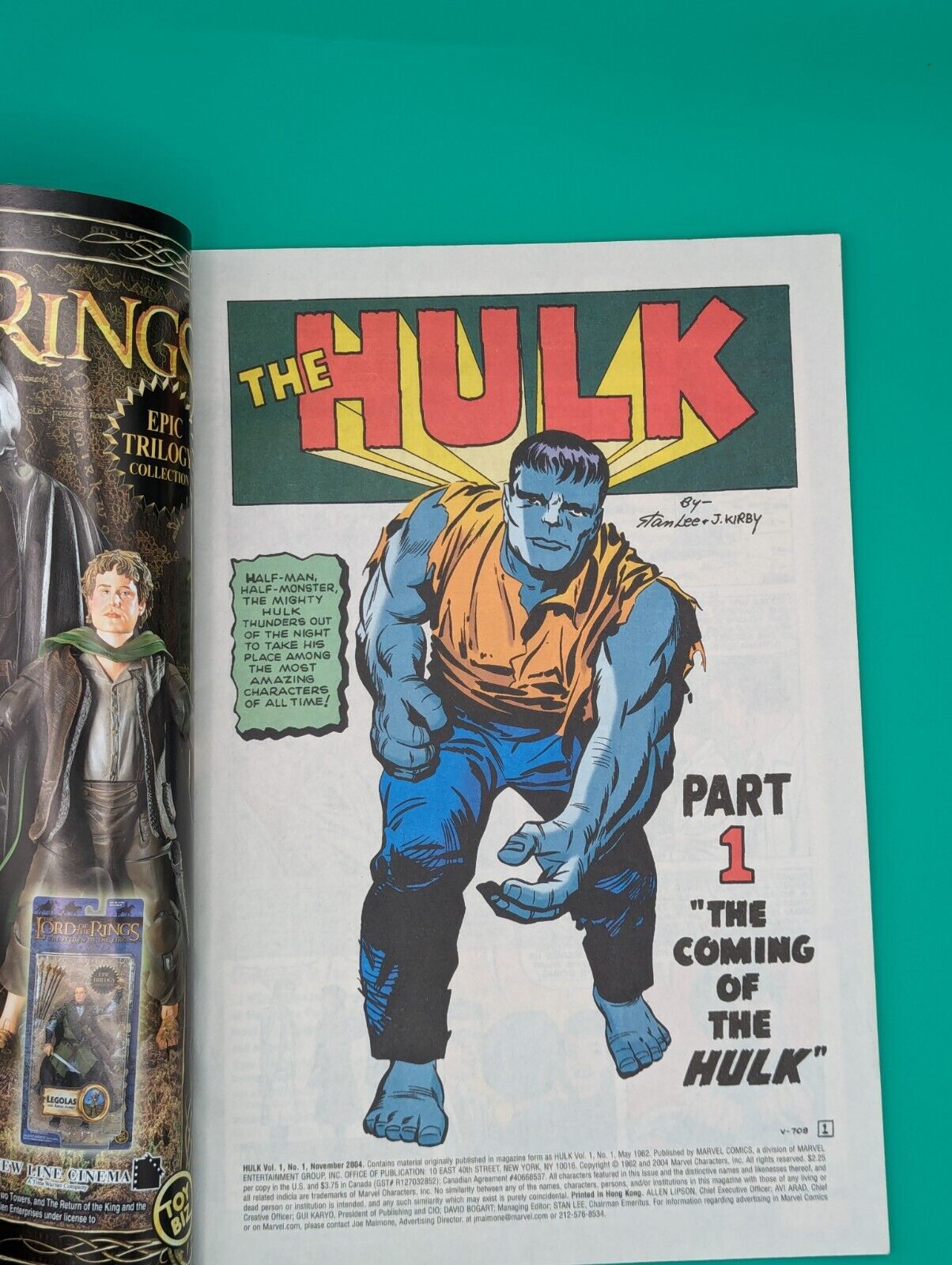 Incredible Hulk Marvel Legends Reprint #1 FN 2005 Stock Image Collectibles:Comic Books & Memorabilia:Comics:Comics & Graphic Novels JJJambers Jamboree   