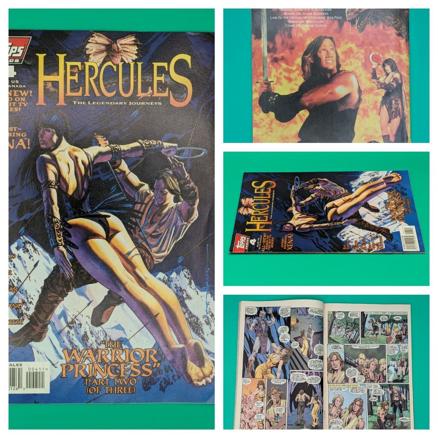 Hercules: The Legendary Journeys #4 (1996) Collectibles:Comic Books & Memorabilia:Comics:Comics & Graphic Novels JJJambers Jamboree   