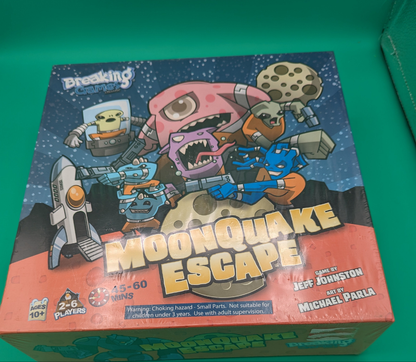 Moonquake Escape (2016) - New Board Game (Sealed) - Breaking Games Toys & Hobbies:Games:Board & Traditional Games:Contemporary Manufacture JJJambers Jamboree   