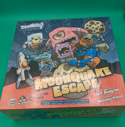 Moonquake Escape (2016) - New Board Game (Sealed) - Breaking Games Toys & Hobbies:Games:Board & Traditional Games:Contemporary Manufacture JJJambers Jamboree   