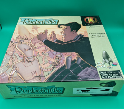 Rocketville Board Game - New Sealed - Avalon Hill Toys & Hobbies:Games:Board & Traditional Games:Contemporary Manufacture JJJambers Jamboree   