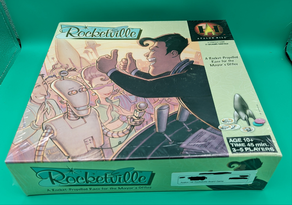 Rocketville Board Game - New Sealed - Avalon Hill Toys & Hobbies:Games:Board & Traditional Games:Contemporary Manufacture JJJambers Jamboree   