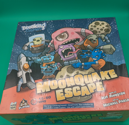 Moonquake Escape (2016) - New Board Game (Sealed) - Breaking Games Toys & Hobbies:Games:Board & Traditional Games:Contemporary Manufacture JJJambers Jamboree   