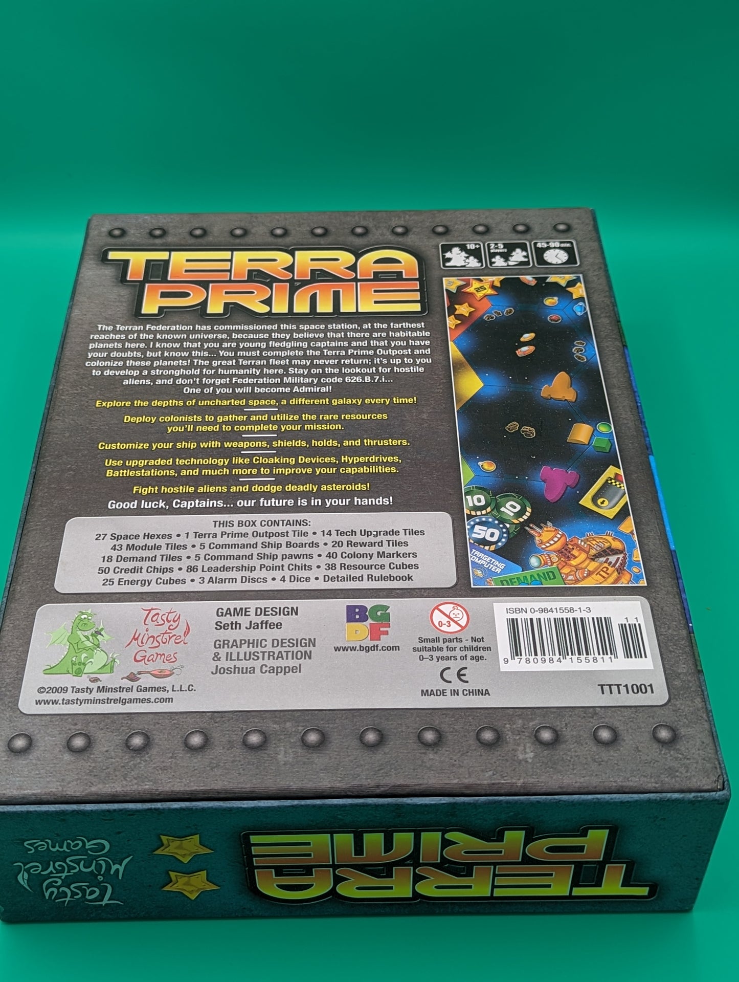 Terra Prime Board Game (2009) - Used, Unpunched - Tasty Minstrel Games Toys & Hobbies:Games:Board & Traditional Games:Contemporary Manufacture JJJambers Jamboree   