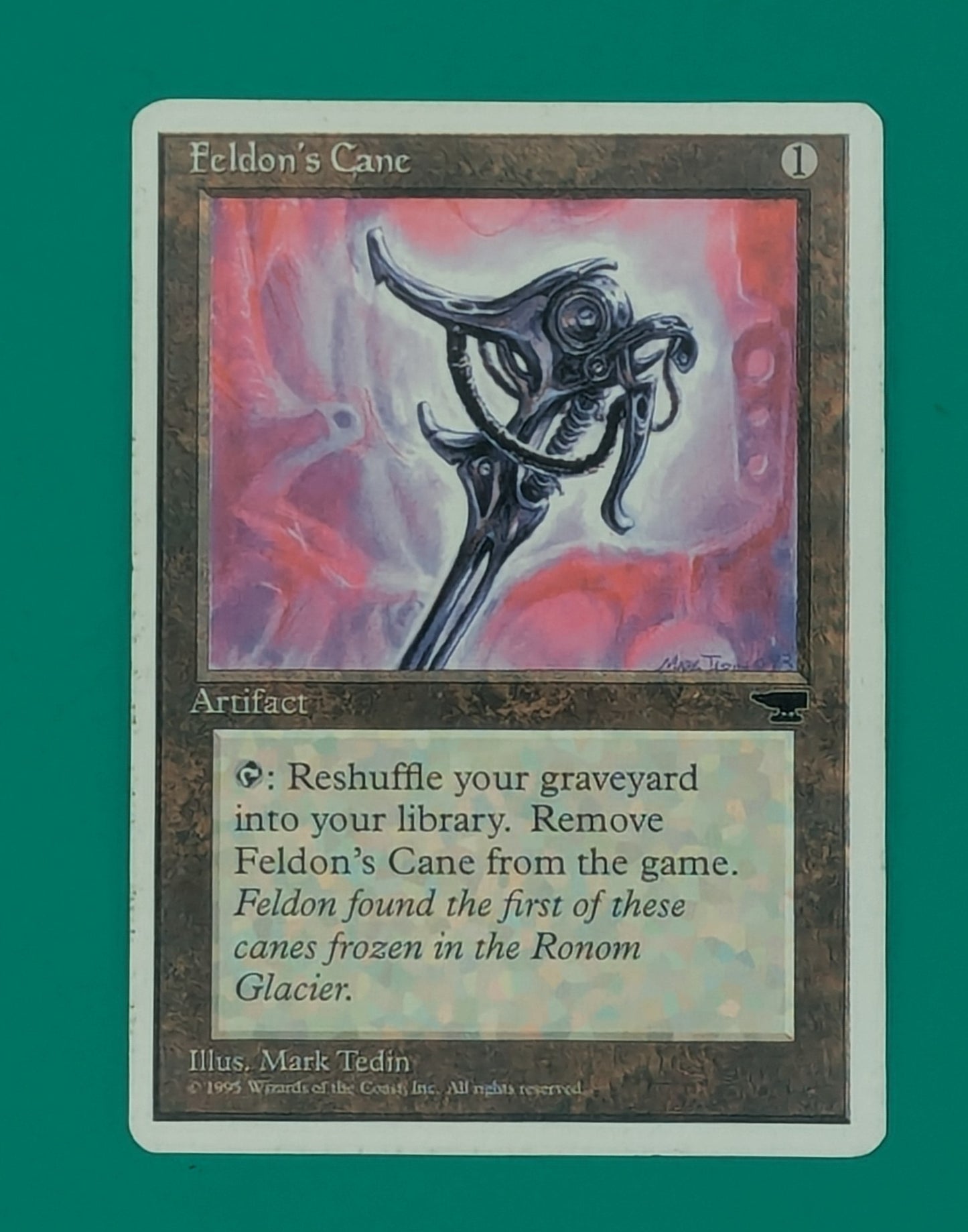 Feldon's Cane: MTG single - Antiquities Toys & Hobbies:Collectible Card Games:CCG Individual Cards JJJambers Vintage Vault   