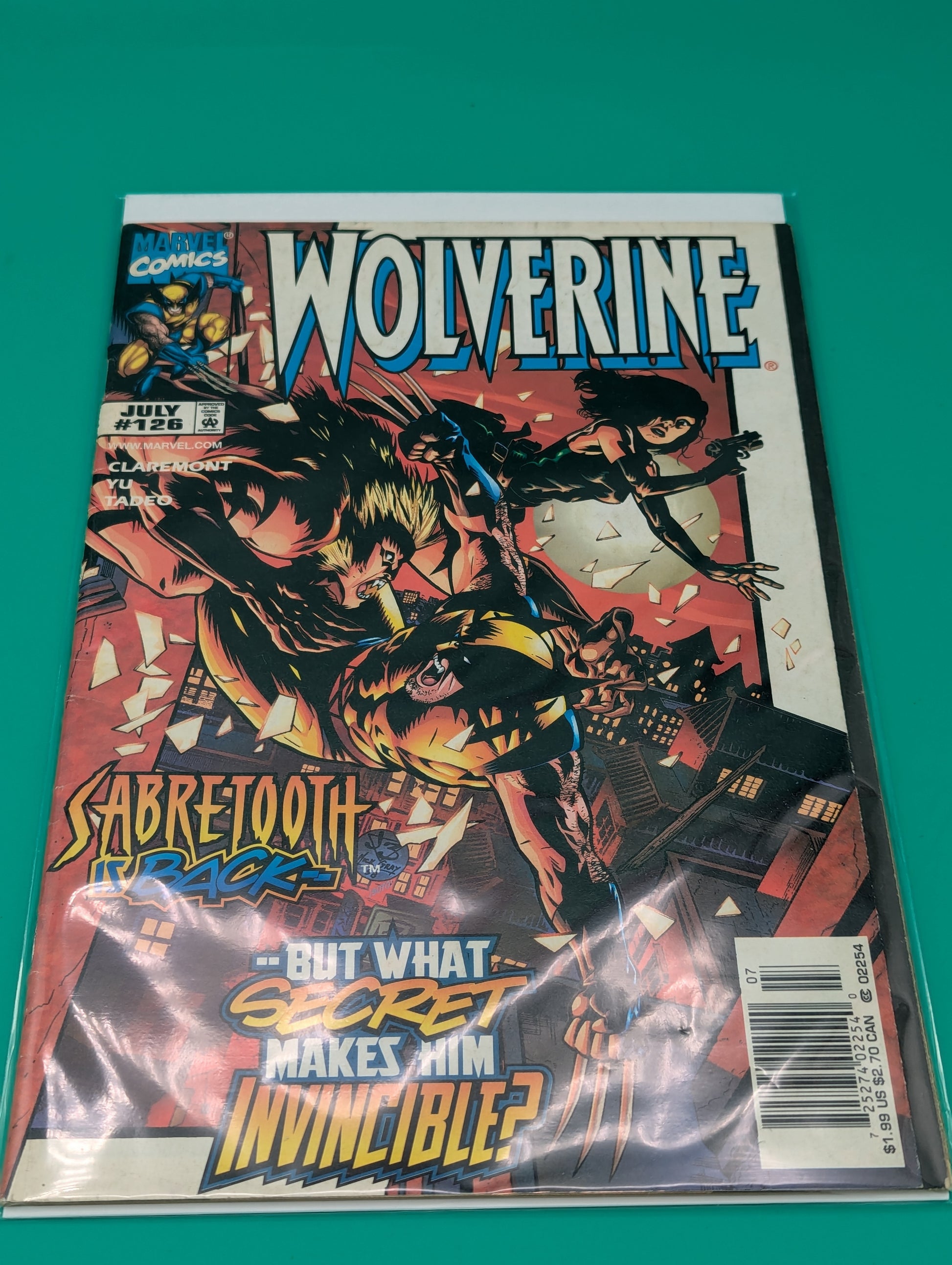 Wolverine #121 (1988)- Marvel Comics Collectibles:Comic Books & Memorabilia:Comics:Comics & Graphic Novels JJJambers Vintage Vault   