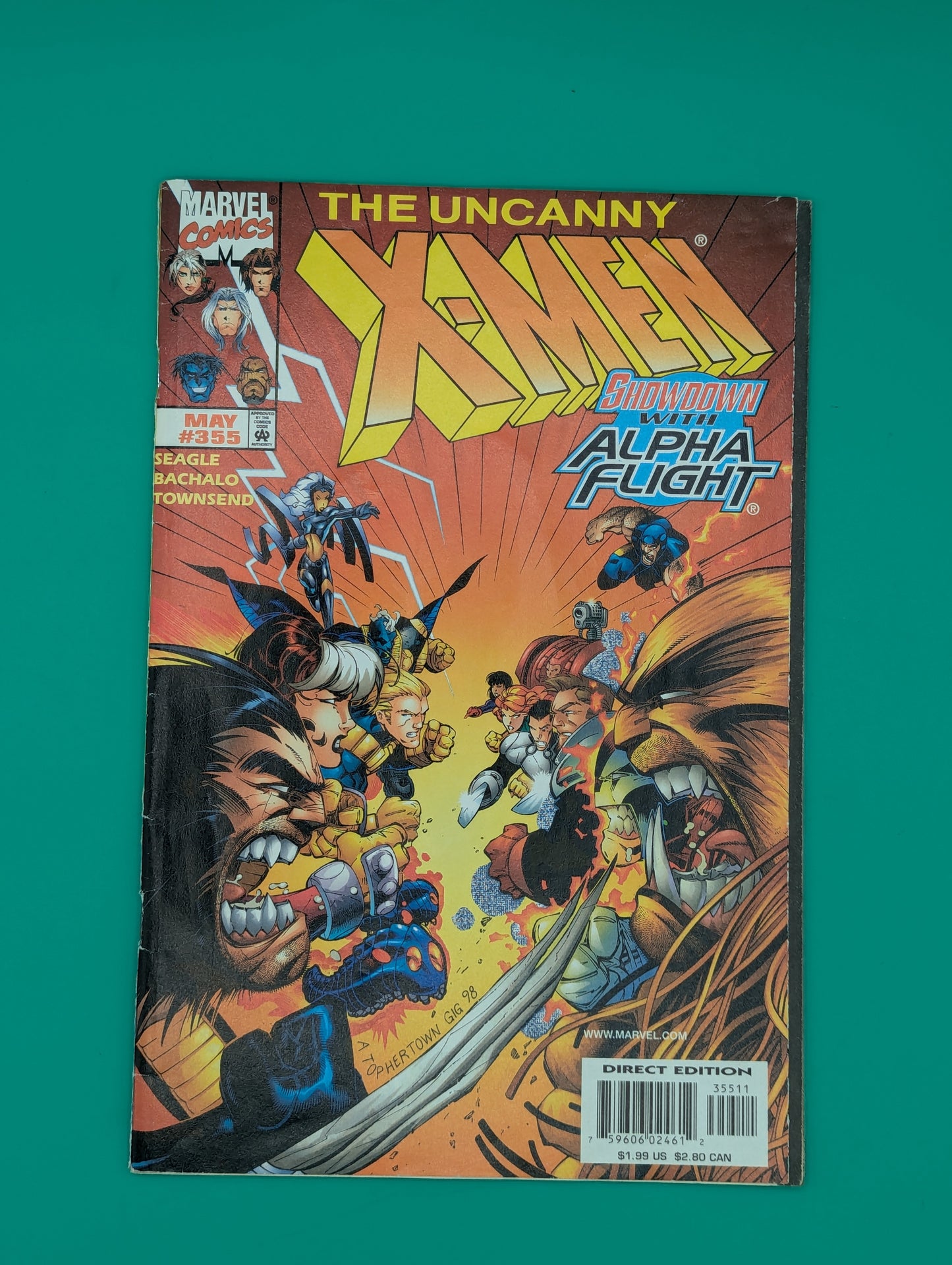 X-Men, Uncanny #355 - Marvel Comics Collectibles:Comic Books & Memorabilia:Comics:Comics & Graphic Novels JJJambers Vintage Vault   