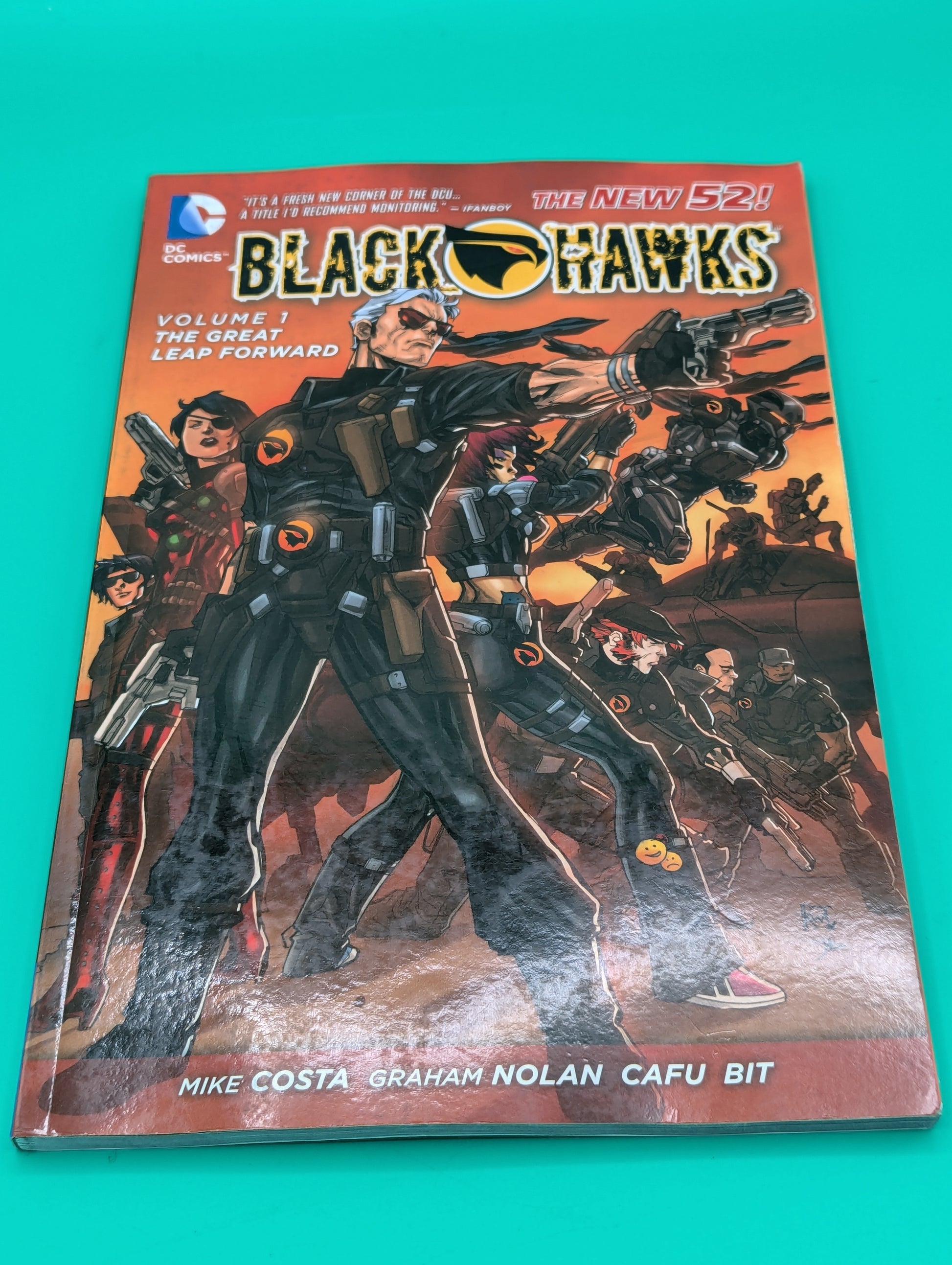 Black Hawks, New 52 Vol 1: The Great Leap Forward (2012) - DC TPB Collectibles:Comic Books & Memorabilia:Comics:Comics & Graphic Novels JJJambers Vintage Vault   