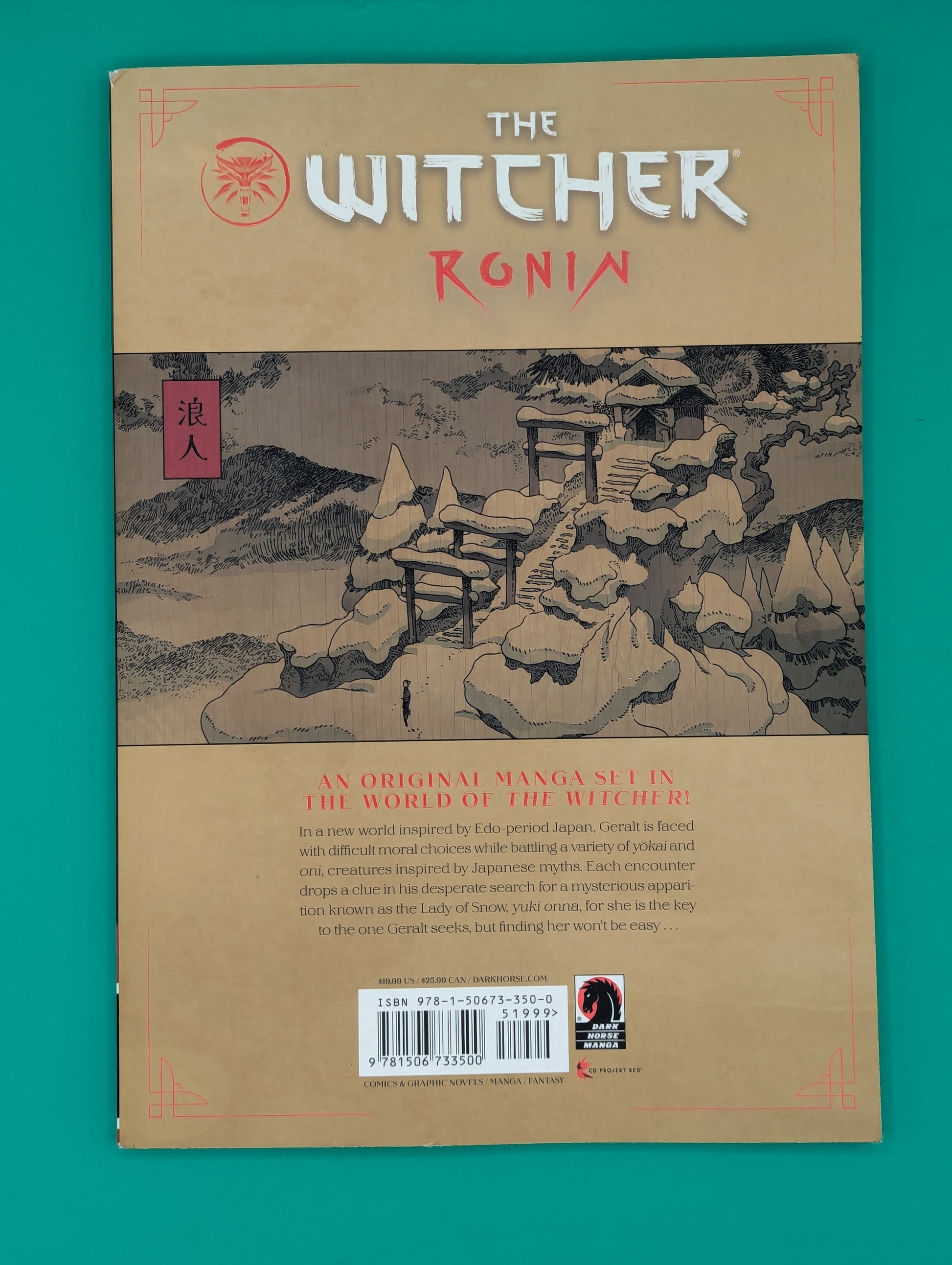 The Witcher: Ronin (2021) - Dark Horse Manga Collectibles:Comic Books & Memorabilia:Comics:Comics & Graphic Novels JJJambers Vintage Vault   