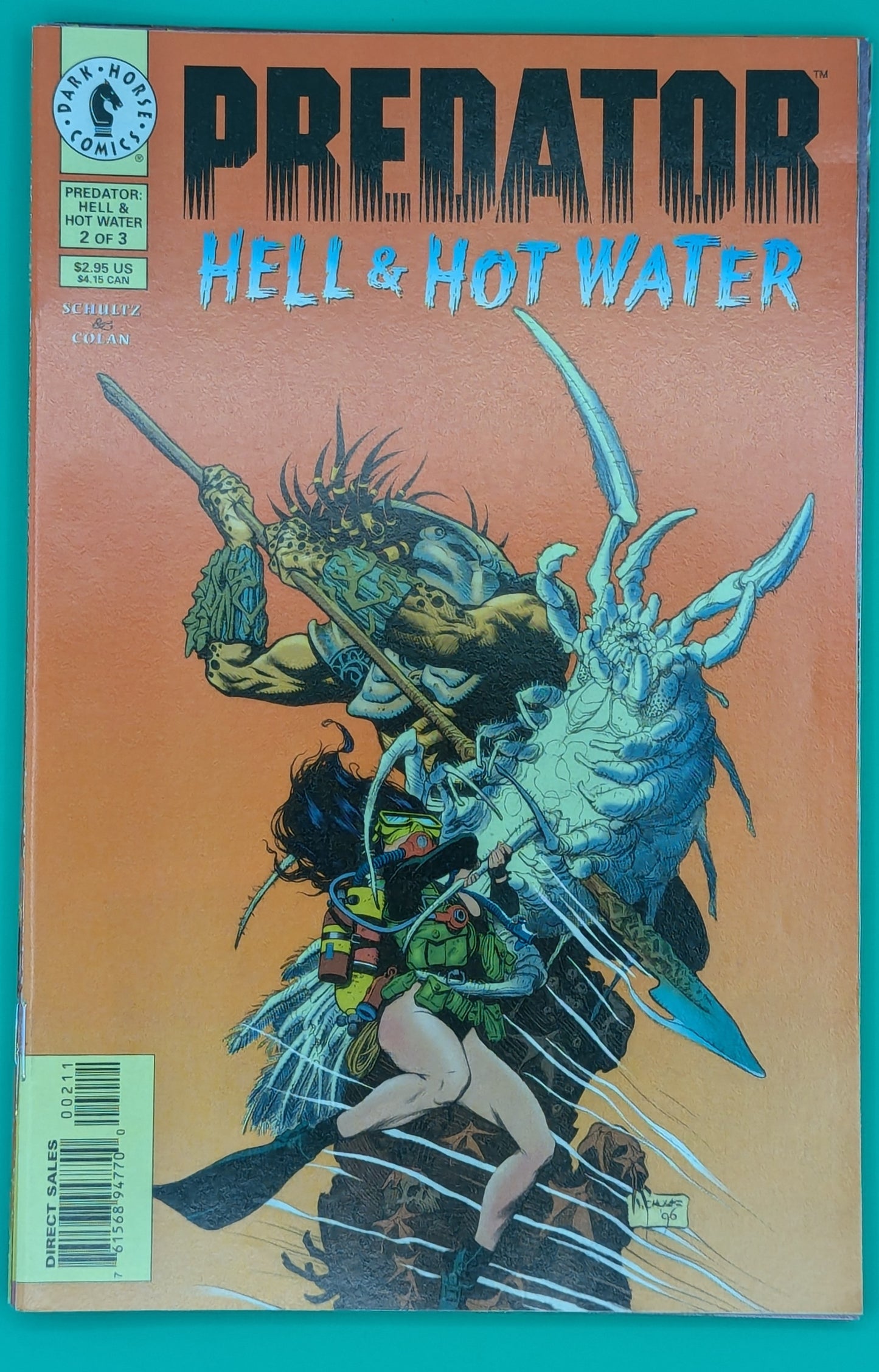 Predator: Hell & Hot Water #2 of 3 (1997) - Dark Horse Comics Collectibles:Comic Books & Memorabilia:Comics:Comics & Graphic Novels JJJambers Vintage Vault   