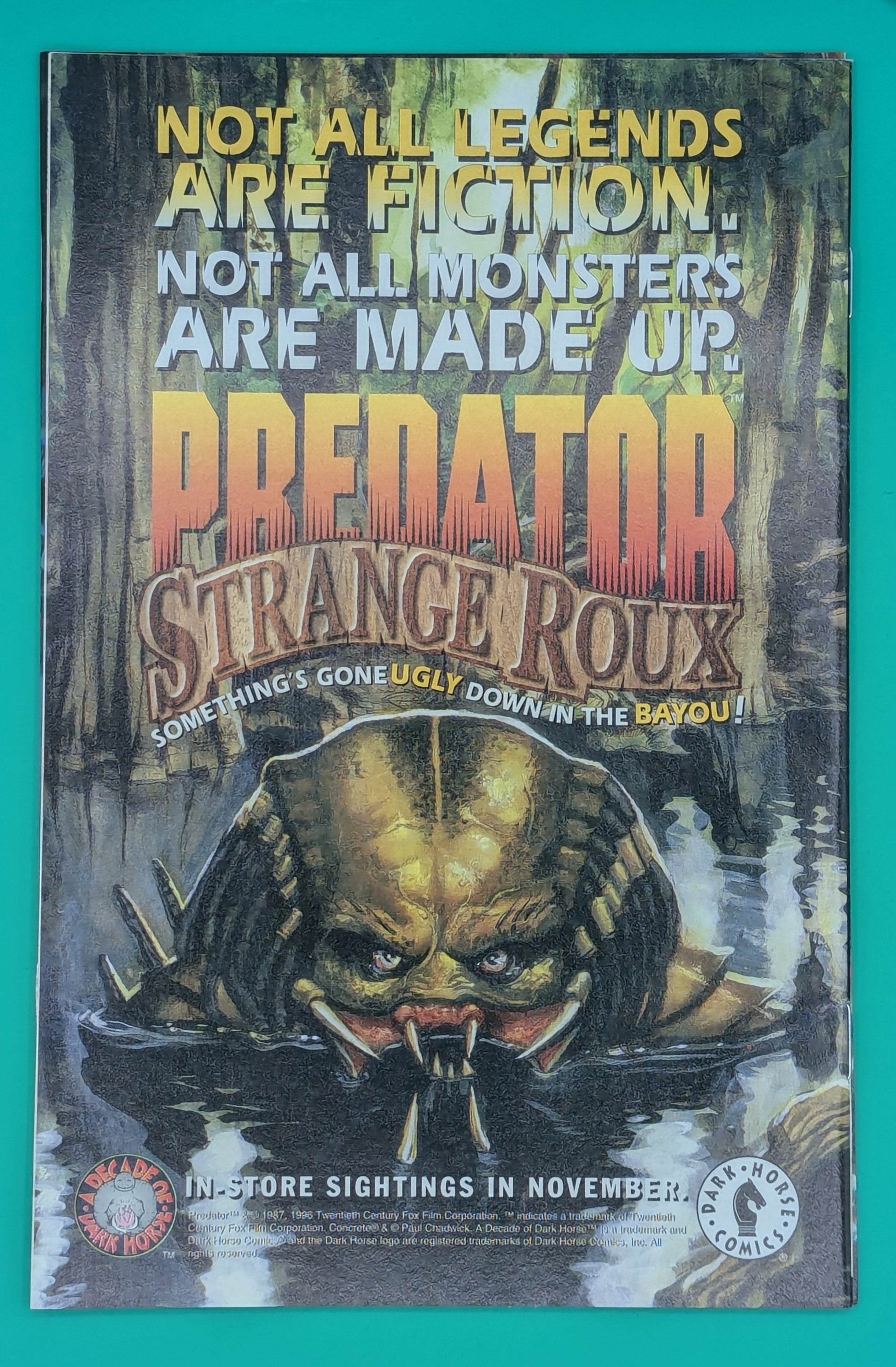 Predator: Dark River #4 of 4 (1996) - Dark Horse Comics Collectibles:Comic Books & Memorabilia:Comics:Comics & Graphic Novels JJJambers Vintage Vault   