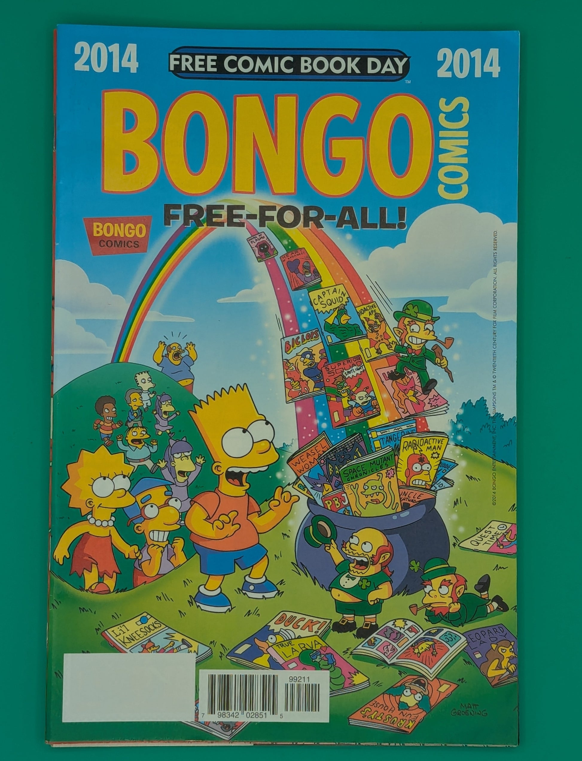 Bongo Free-For-All! FCBD (2014) - Bongo Comics Collectibles:Comic Books & Memorabilia:Comics:Comics & Graphic Novels JJJambers Vintage Vault   