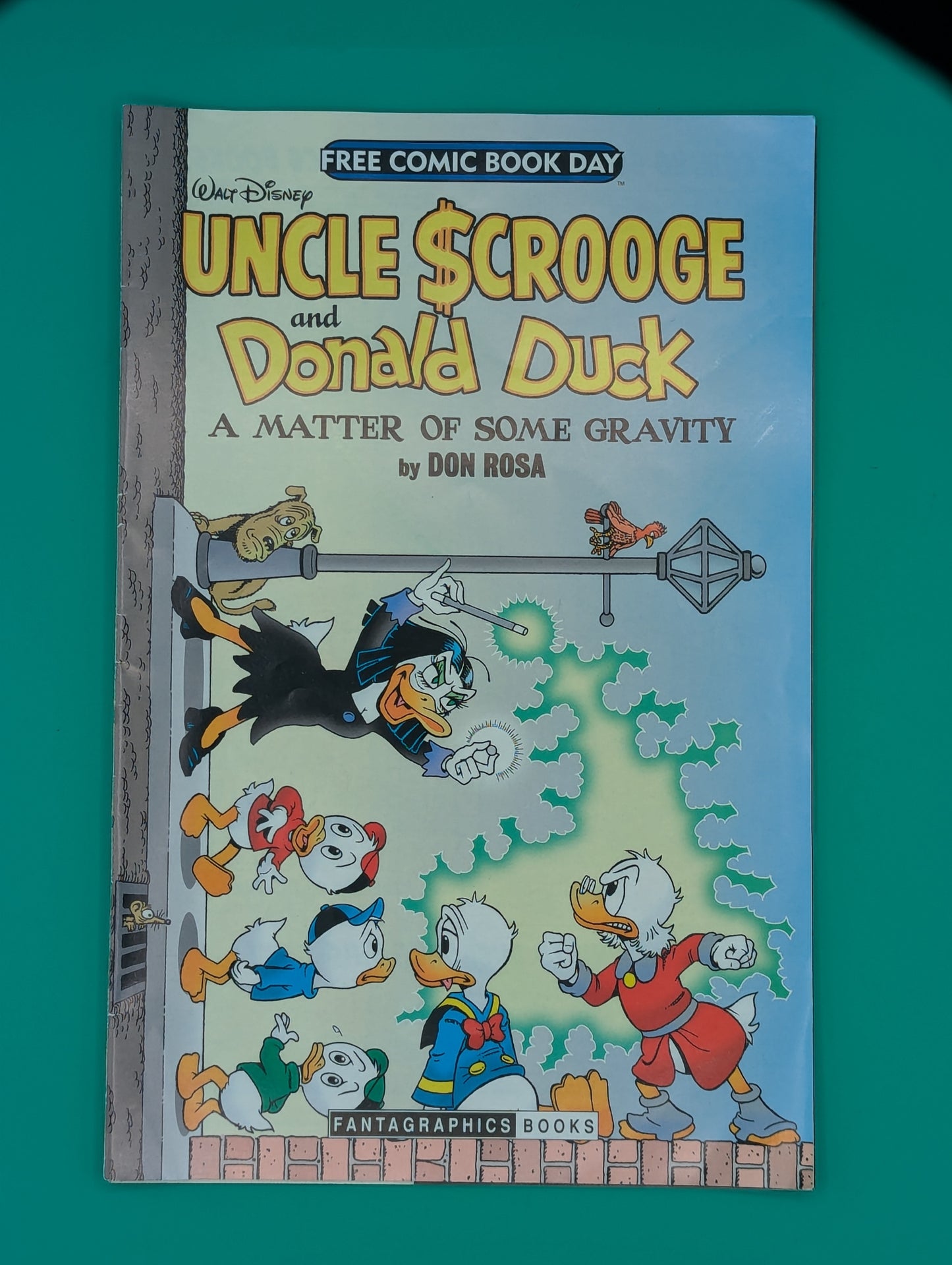 Uncle $crooge and Donald Duck: A Matter of Some Gravity FCBD - Fantagraphics Books Collectibles:Comic Books & Memorabilia:Comics:Comics & Graphic Novels JJJambers Vintage Vault   