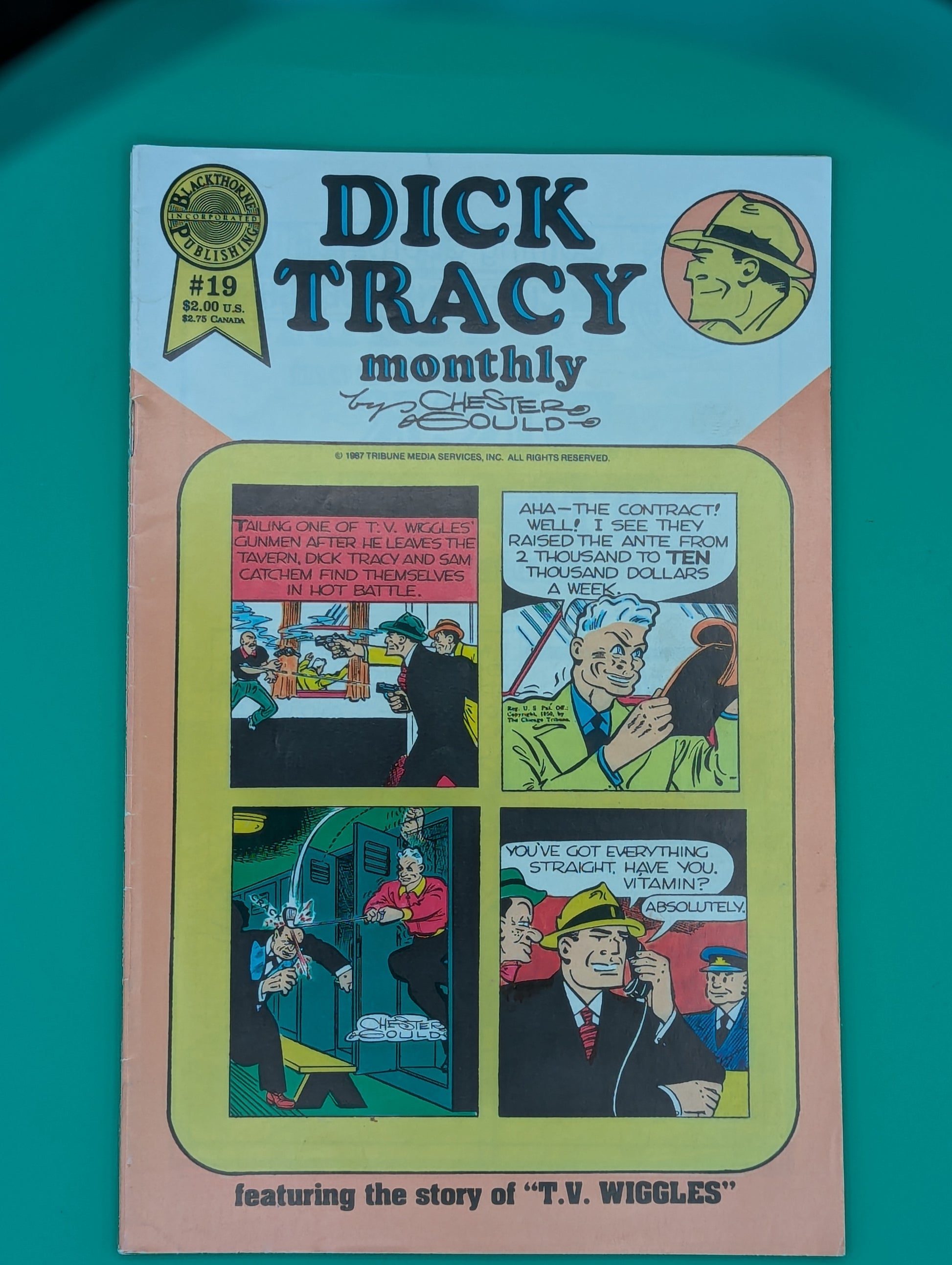 Dick Tracy Monthly #19 - Blackthorne Publishing Comic Collectibles:Comic Books & Memorabilia:Comics:Comics & Graphic Novels JJJambers Vintage Vault   