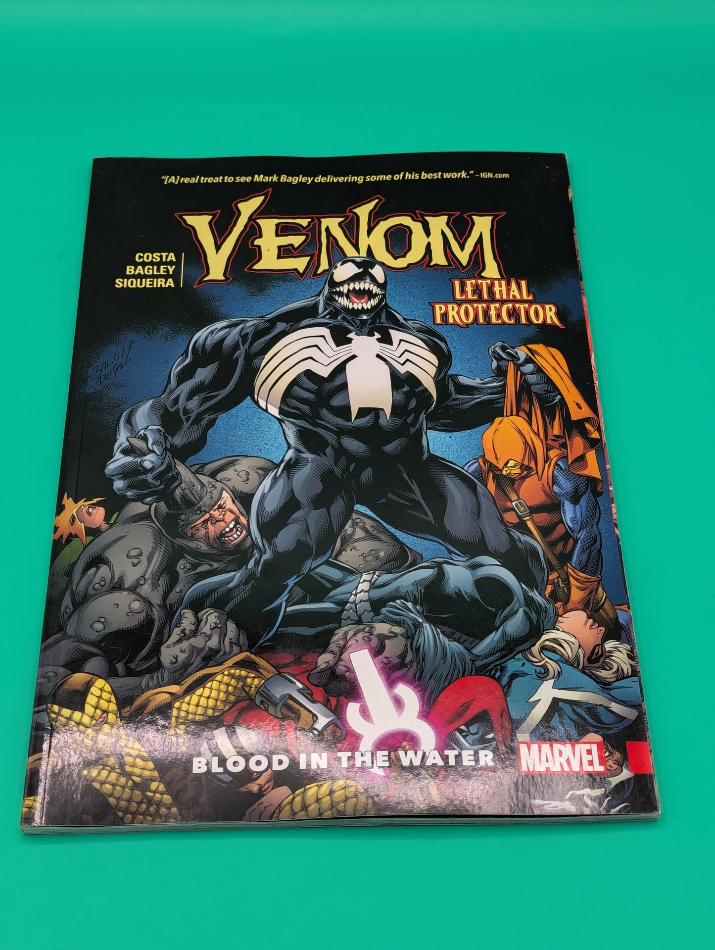 Venom, Lethal Protector Vol 3: Blood in the Water (2018) - Marvel TPB Collectibles:Comic Books & Memorabilia:Comics:Comics & Graphic Novels JJJambers Vintage Vault   