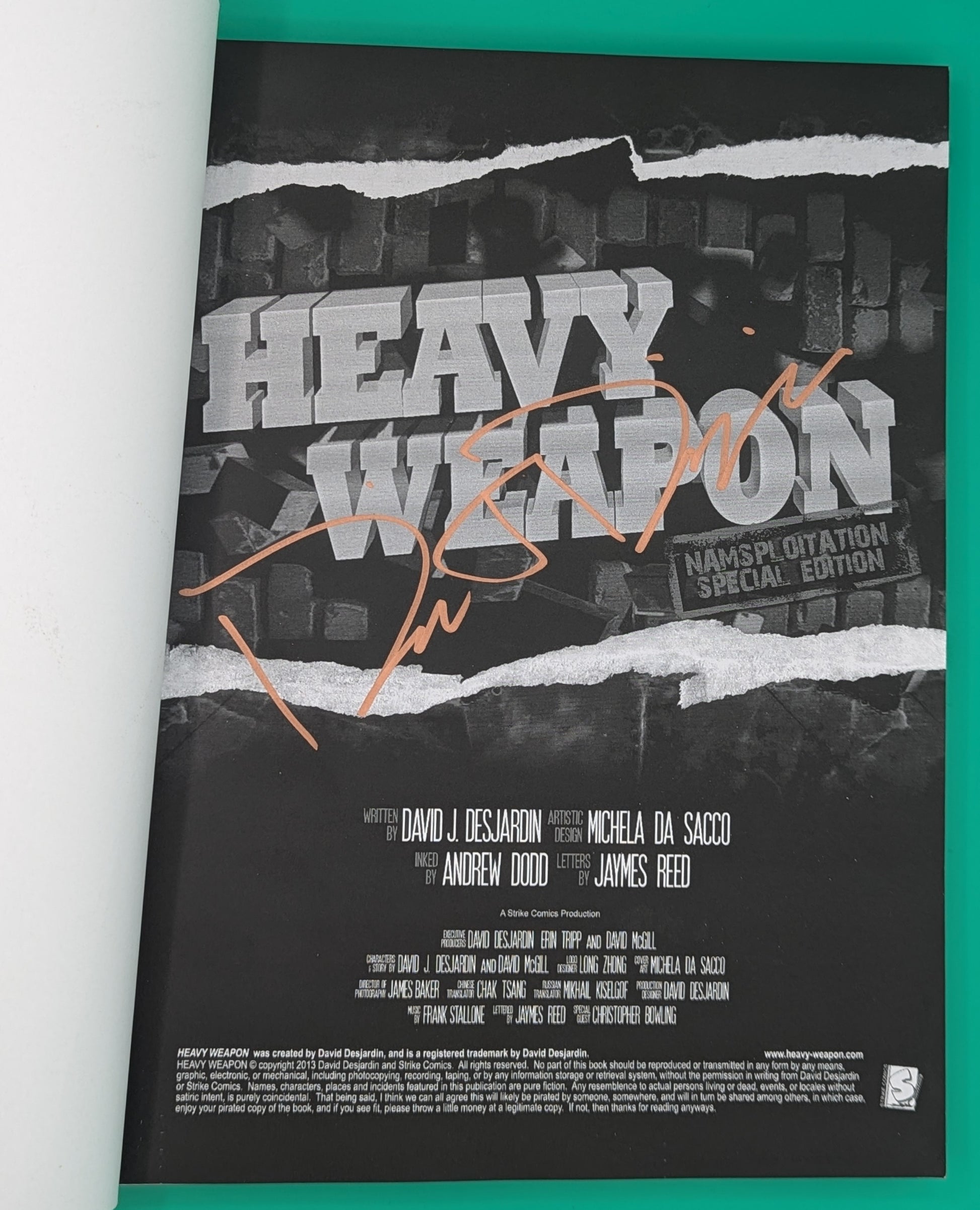 Heavy Weapon (2013) - Strike Comics Graphic Novel Collectibles:Comic Books & Memorabilia:Comics:Comics & Graphic Novels JJJambers Vintage Vault   