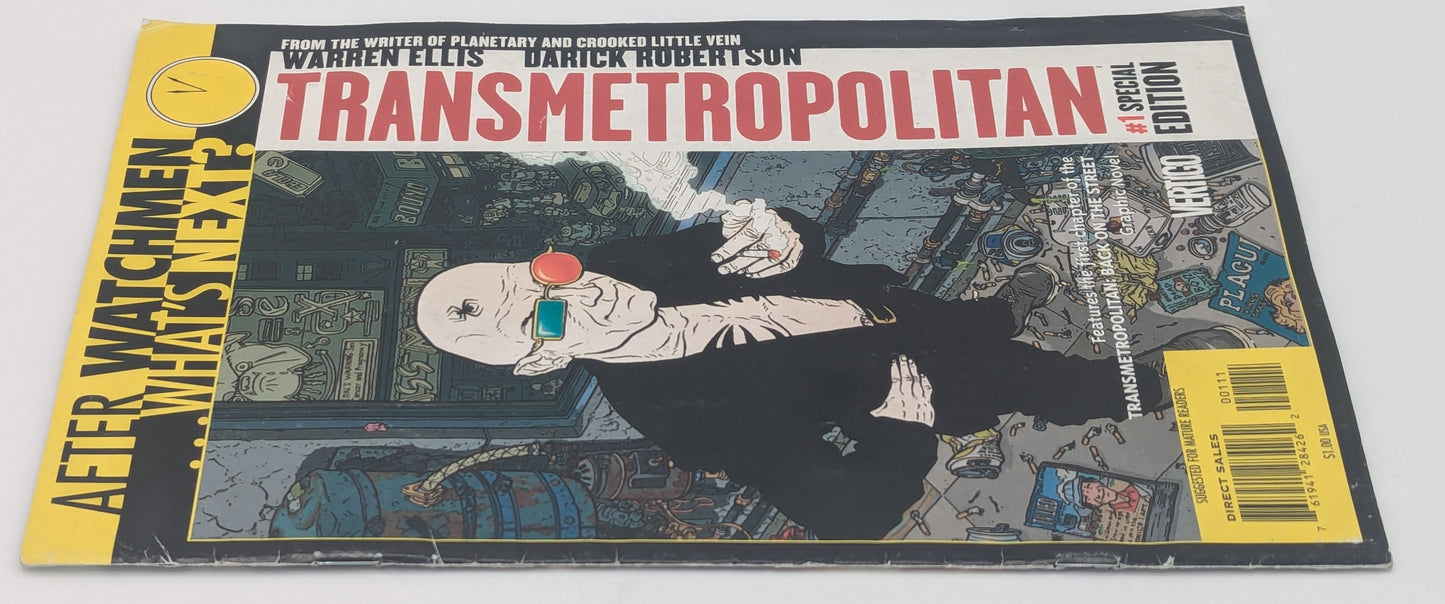 Transmetropolitan #1 Special Edition (1997) - Vertigo Comic - FN/VF Collectibles:Comic Books & Memorabilia:Comics:Comics & Graphic Novels JJJambers Jamboree