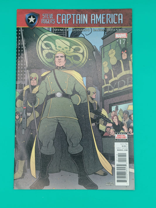 Steve Rogers: Captain America #17 (2017) - Marvel Comic Collectibles:Comic Books & Memorabilia:Comics:Comics & Graphic Novels JJJambers Jamboree