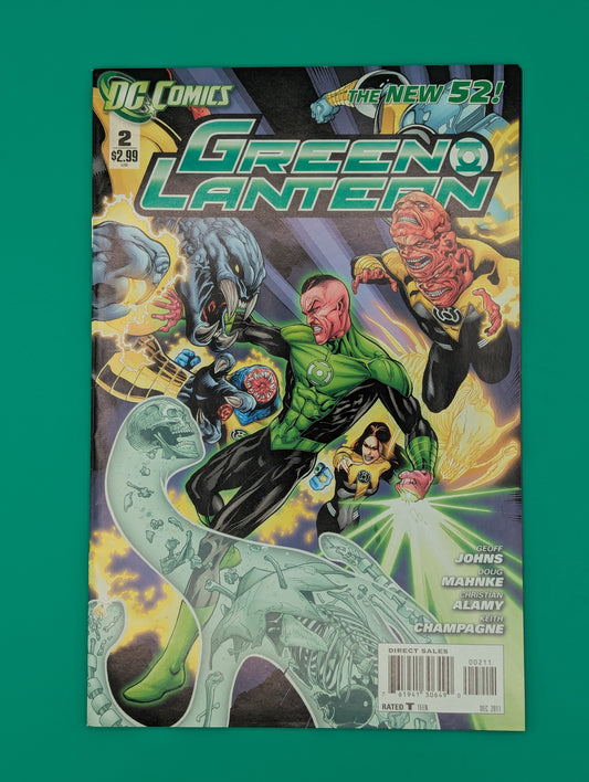 Green Lantern, New 52 #2 (2011) - DC Comic Collectibles:Comic Books & Memorabilia:Comics:Comics & Graphic Novels JJJambers Jamboree