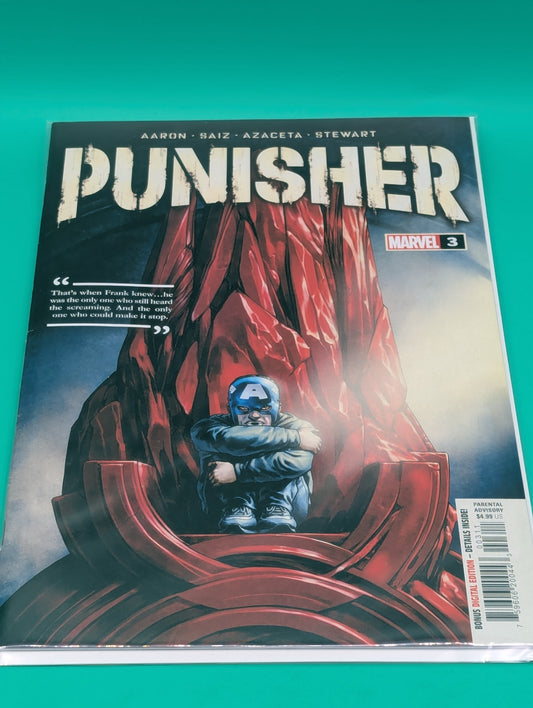 Punisher #3 (2022) - Marvel Comic - VF/NM Collectibles:Comic Books & Memorabilia:Comics:Comics & Graphic Novels JJJambers Jamboree