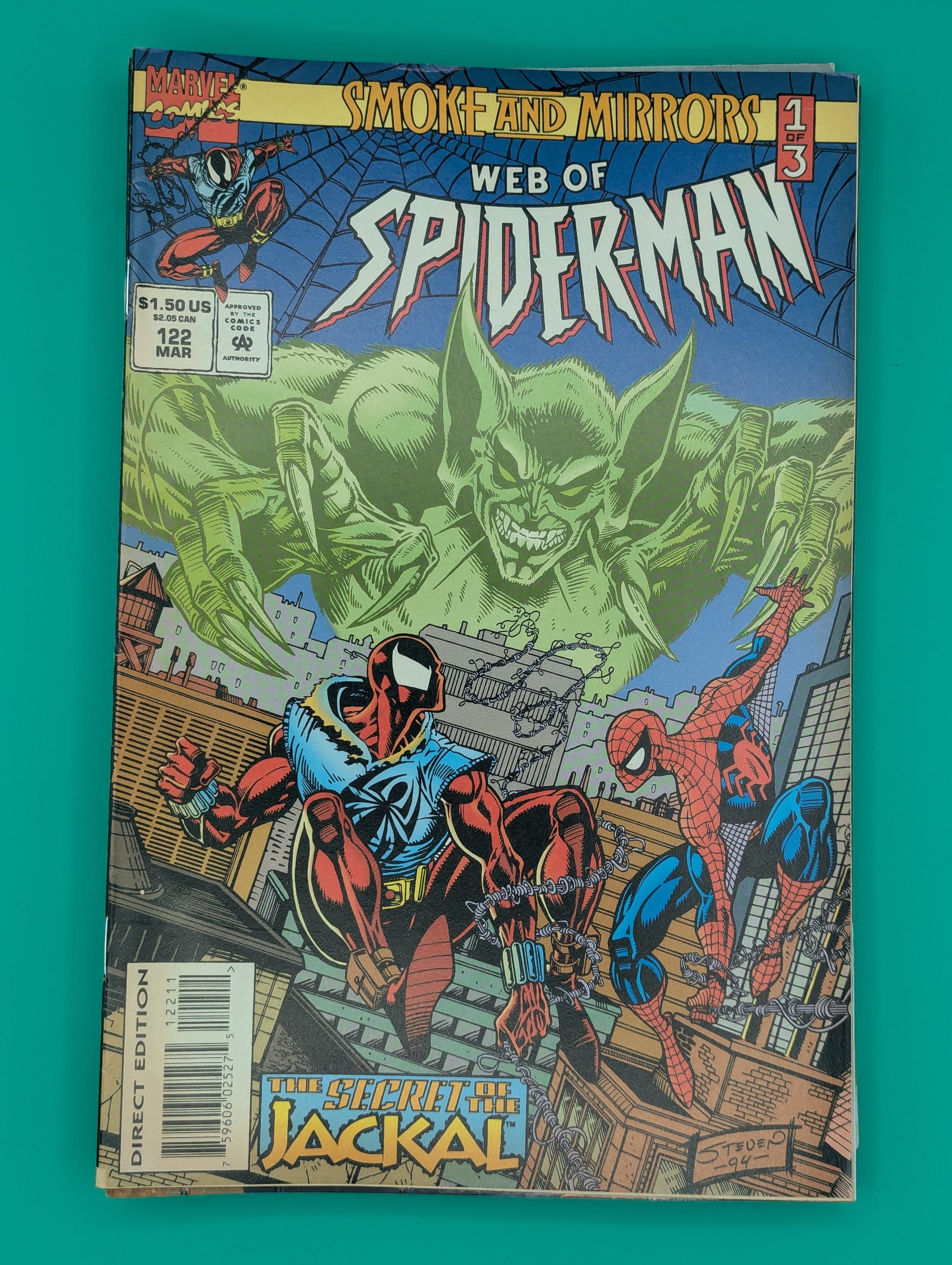 Spider-Man, Web of #122 (1990) - Marvel Comics Collectibles:Comic Books & Memorabilia:Comics:Comics & Graphic Novels JJJambers Vintage Vault   