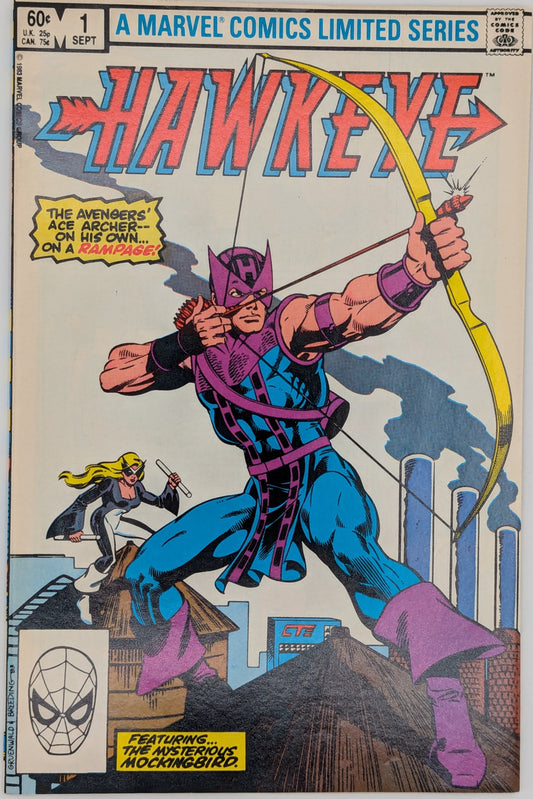 Hawkeye #1 (1983) - Marvel Comic - VF Collectibles:Comic Books & Memorabilia:Comics:Comics & Graphic Novels JJJambers Jamboree