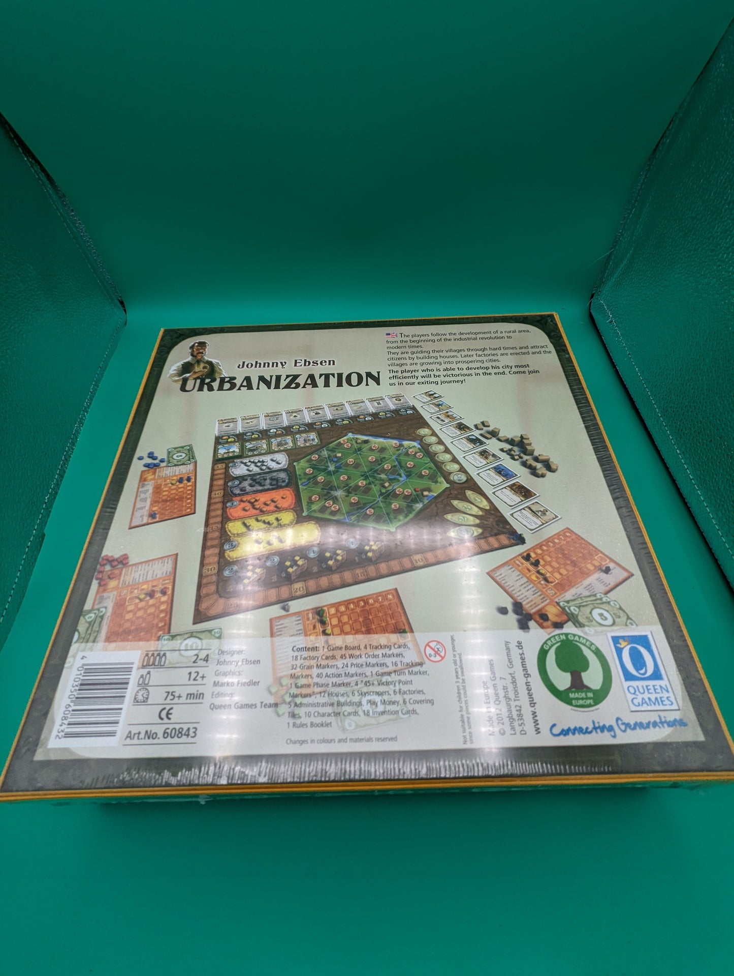 Urbanization Board Game (2012) - New Old Stock - Sealed - Queen Games Toys & Hobbies:Games:Board & Traditional Games:Contemporary Manufacture JJJambers Jamboree   