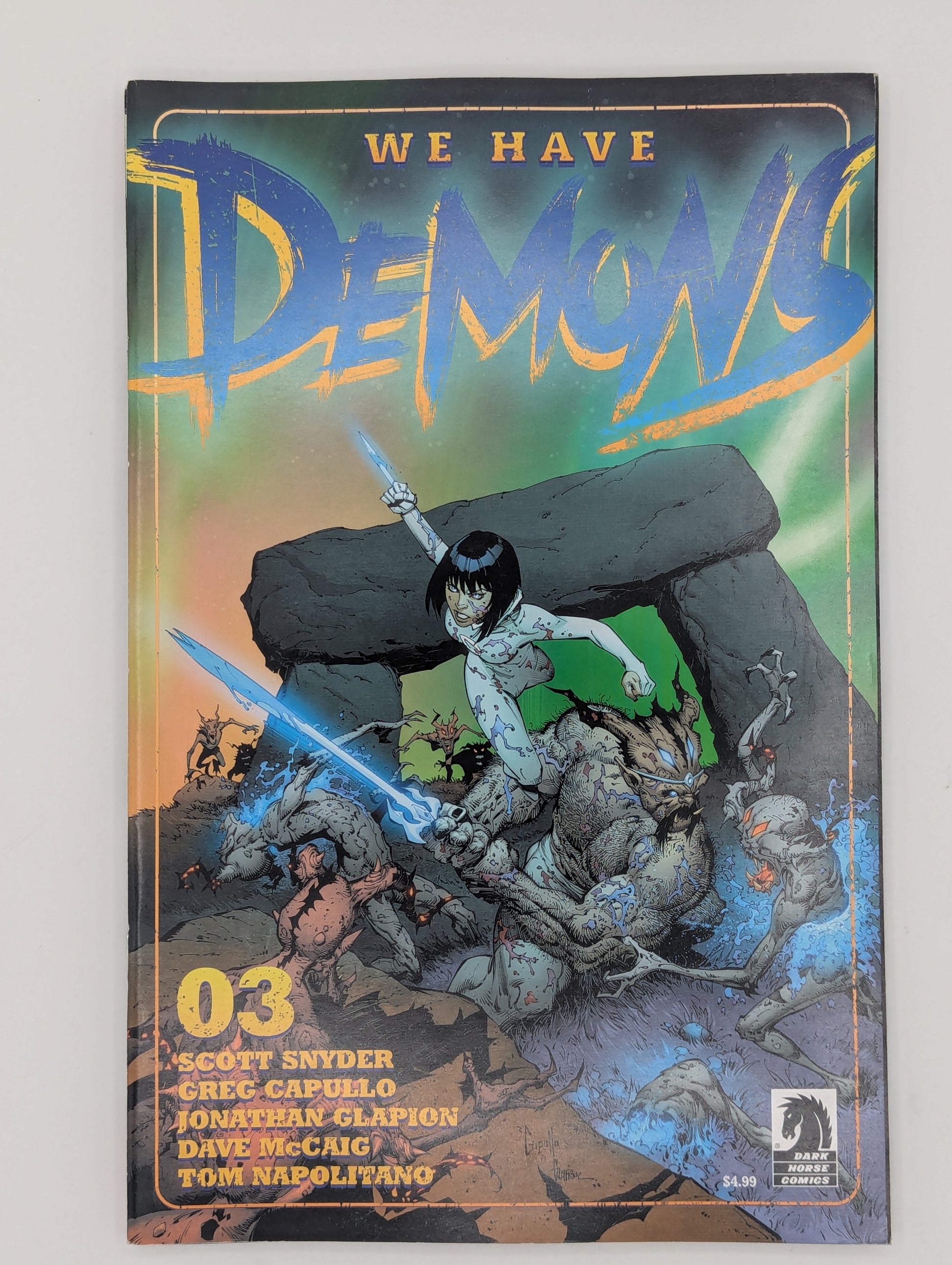 We Have Demons #3 Cover A (2022) - Dark Horse Comic - VF Collectibles:Comic Books & Memorabilia:Comics:Comics & Graphic Novels JJJambers Jamboree
