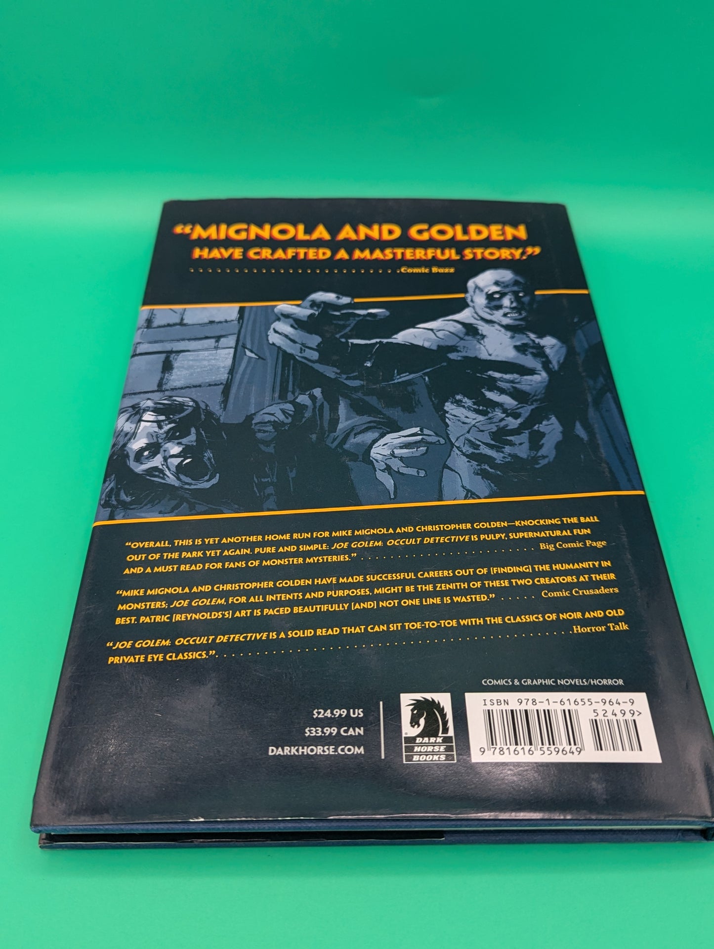 Joe Golem Occult Detective Volume 1: The Rat Catcher And Sunken Dead - Dark Horse Hardcover Collectibles:Comic Books & Memorabilia:Comics:Comics & Graphic Novels JJJambers Vintage Vault   