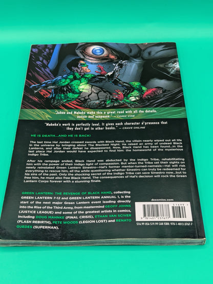 Green Lantern, New 52 Vol. 2: The Revenge of the Black Hand (2012) - DC TPB Collectibles:Comic Books & Memorabilia:Comics:Comics & Graphic Novels JJJambers Jamboree   