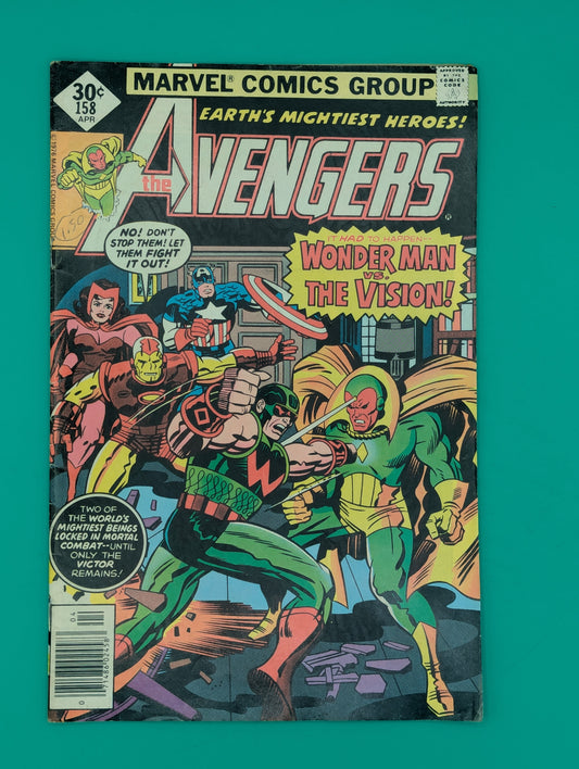 Avengers #158 (1976) - Marvel Comic - FN+ Collectibles:Comic Books & Memorabilia:Comics:Comics & Graphic Novels JJJambers Jamboree