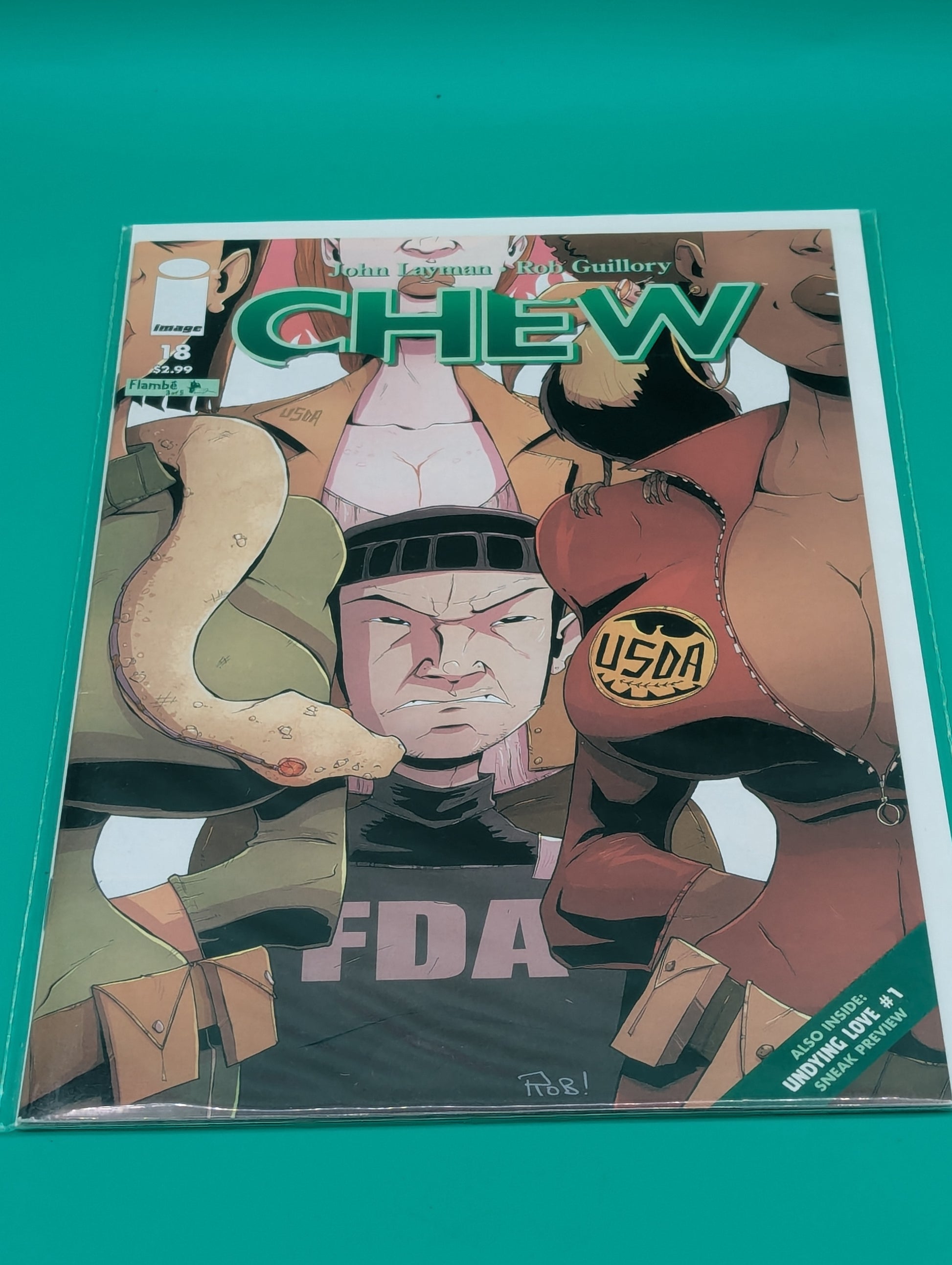 Chew #18: Flambe Pt. 3 of 5 (2012) - Image Comic Collectibles:Comic Books & Memorabilia:Comics:Comics & Graphic Novels JJJambers Jamboree