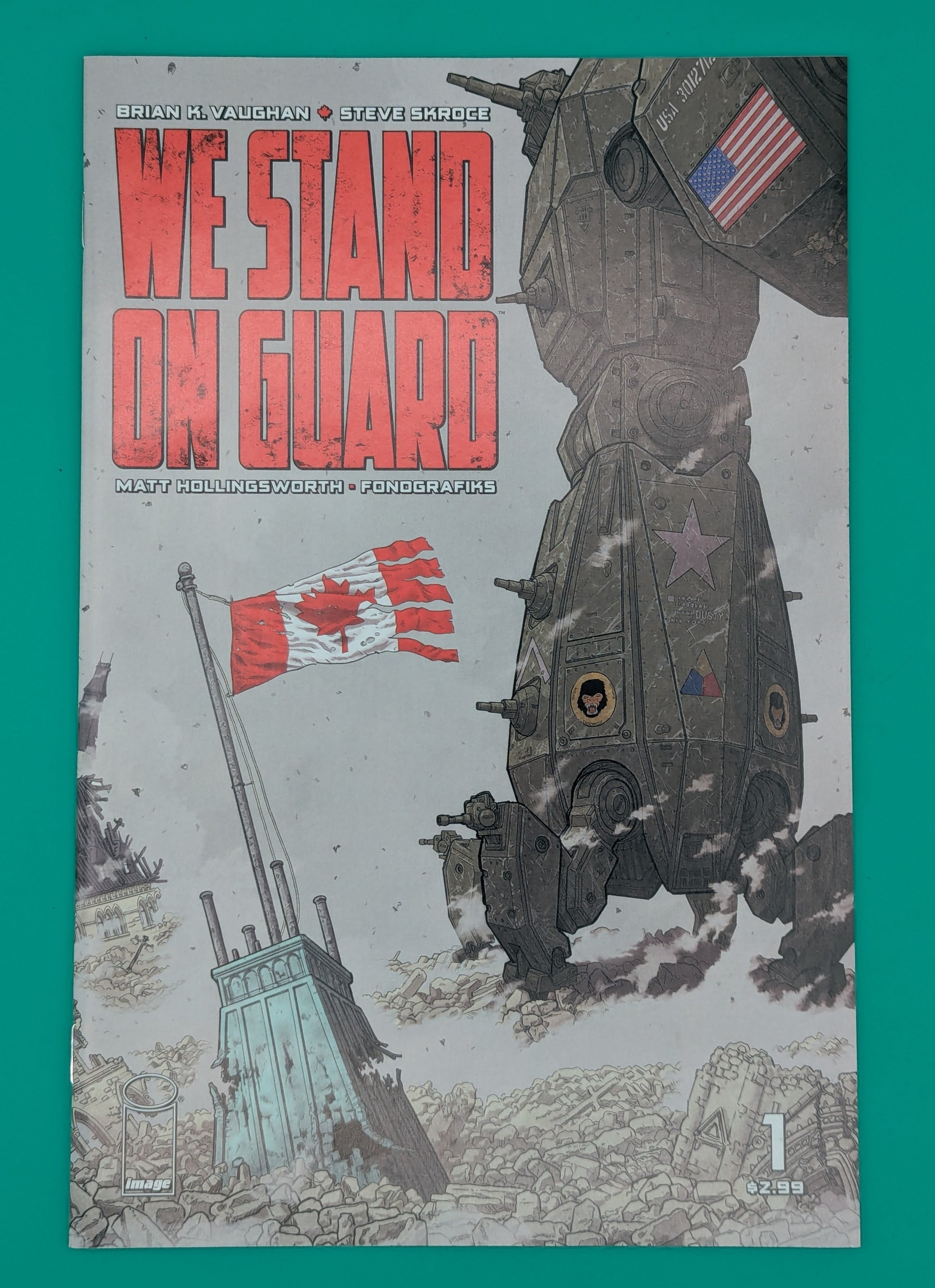 We Stand On Guard #1 (2015) - Image Comic Collectibles:Comic Books & Memorabilia:Comics:Comics & Graphic Novels JJJambers Jamboree