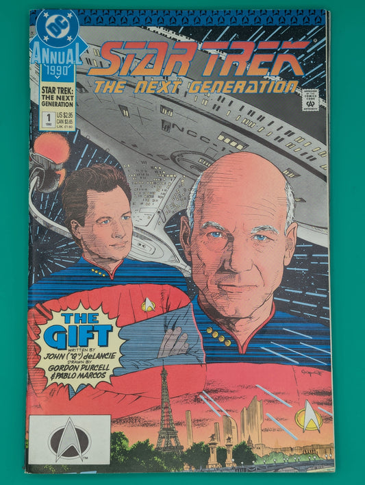 Star Trek: The Next Generation Annual #1 (1990) - DC Comics Collectibles:Comic Books & Memorabilia:Comics:Comics & Graphic Novels JJJambers Vintage Vault   