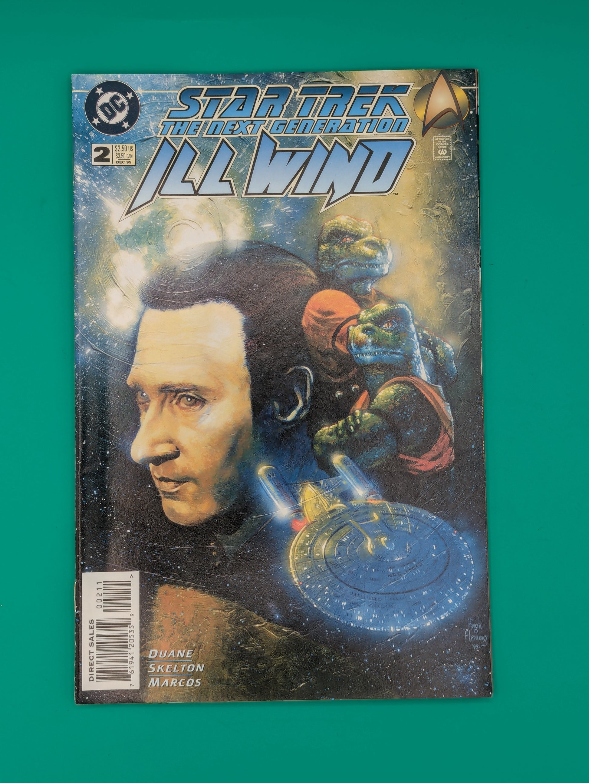 Star Trek: The Next Generation - ill Wind #2 (1995) - DC Comics Collectibles:Comic Books & Memorabilia:Comics:Comics & Graphic Novels JJJambers Vintage Vault   