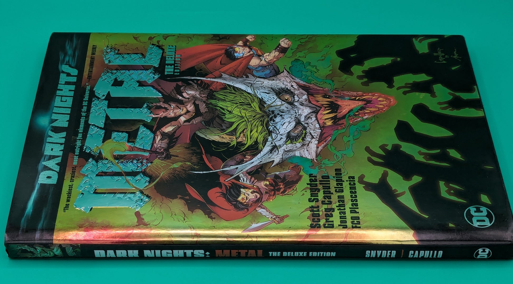 Dark Knights Metal: The Deluxe Edition - DC Hardback Graphic Novel Collectibles:Comic Books & Memorabilia:Comics:Comics & Graphic Novels JJJambers Vintage Vault   