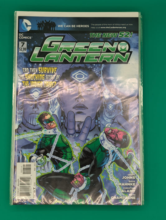 Green Lantern, New 52 #7 (2011) - DC Comics  JJJambers Vintage Vault   