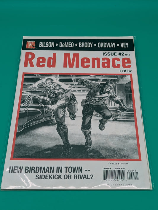 Red Menace #2 (2007) - Wildstorm Comics Collectibles:Comic Books & Memorabilia:Comics:Comics & Graphic Novels JJJambers Vintage Vault   