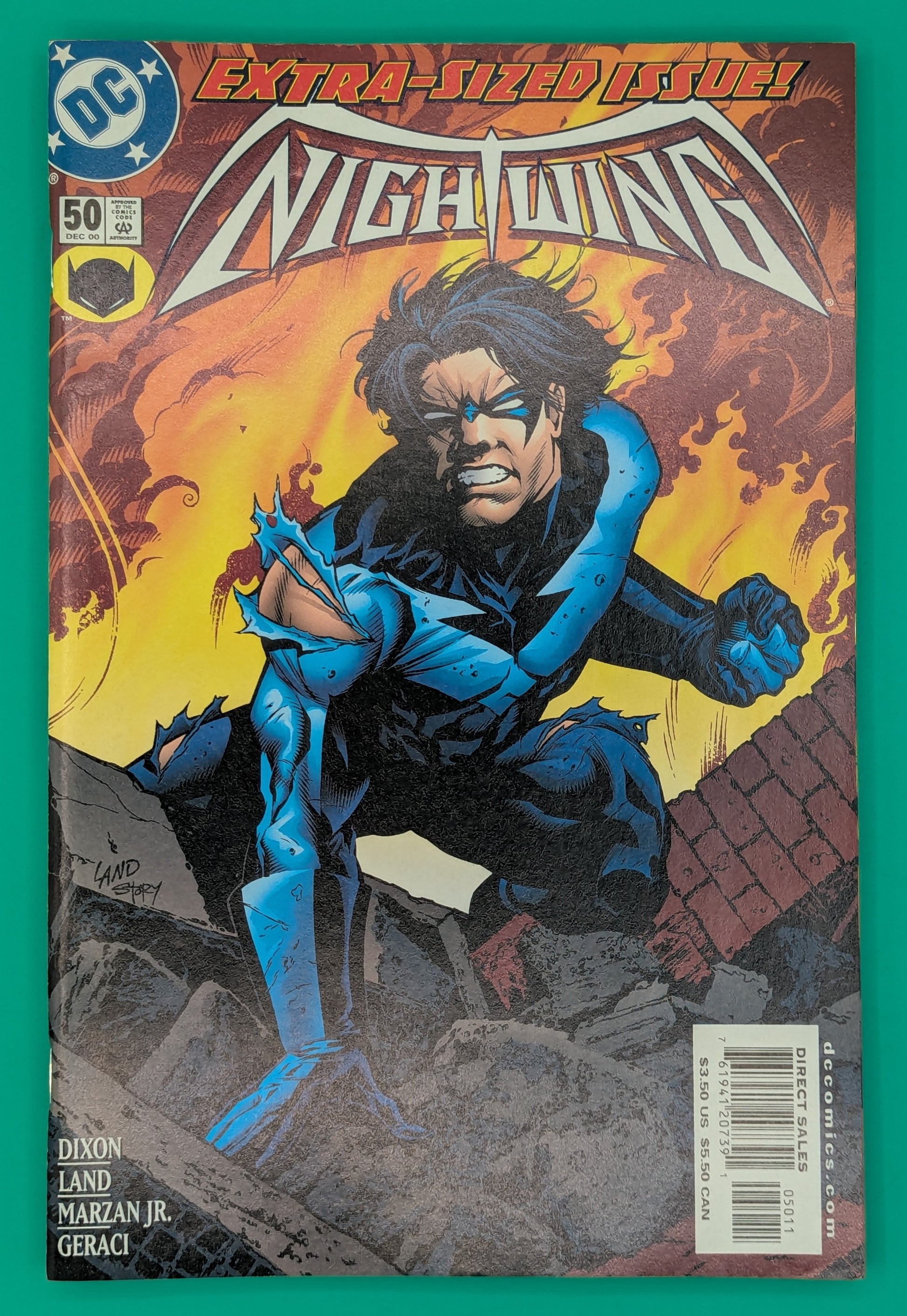Nightwing #50: The Big Leap (2000) - DC Comics Collectibles:Comic Books & Memorabilia:Comics:Comics & Graphic Novels JJJambers Jamboree