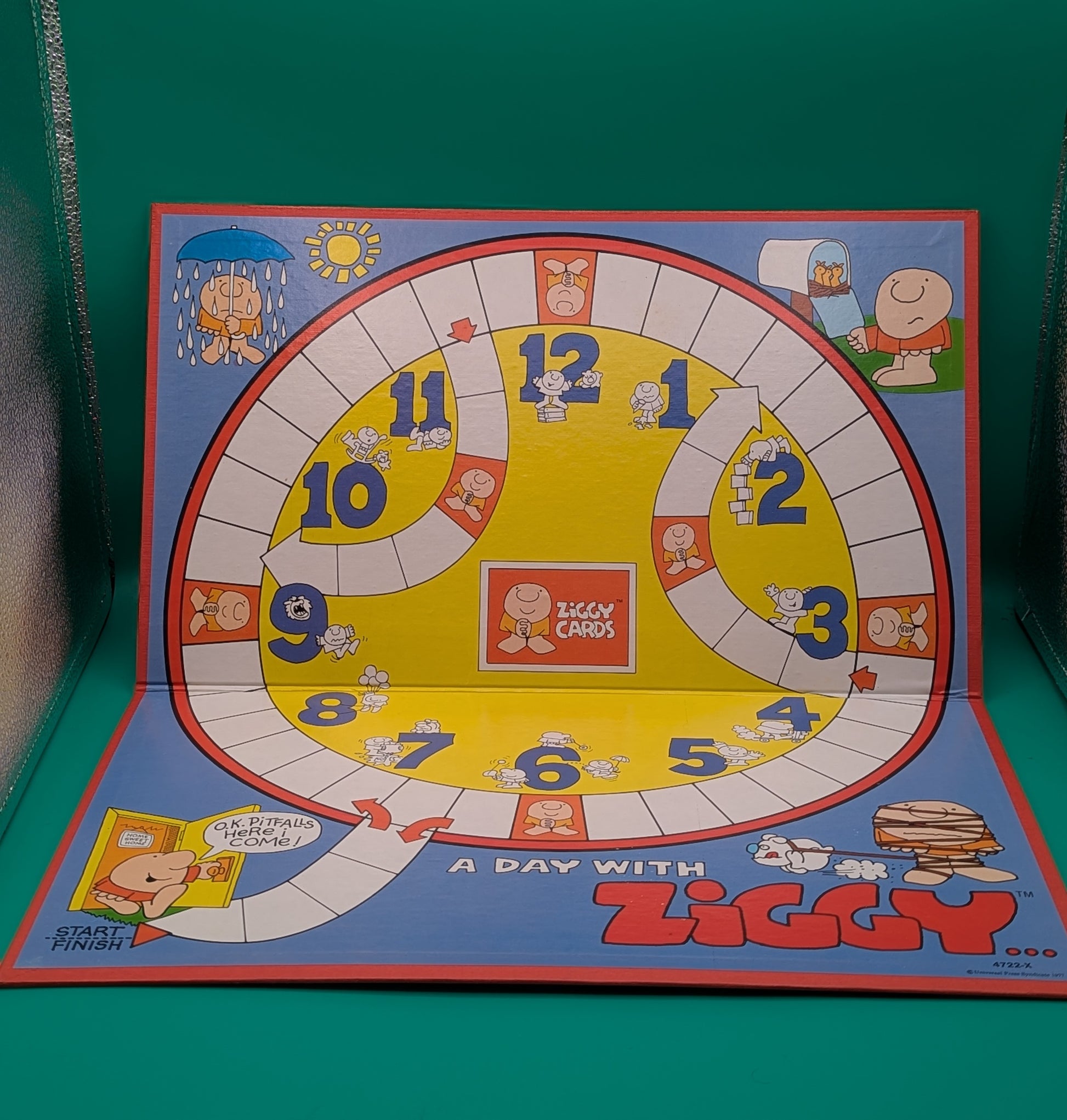 A Day With Ziggy Board Game (1977) - Milton Bradley Toys & Hobbies:Games:Board & Traditional Games:Vintage Manufacture JJJambers Vintage Vault   